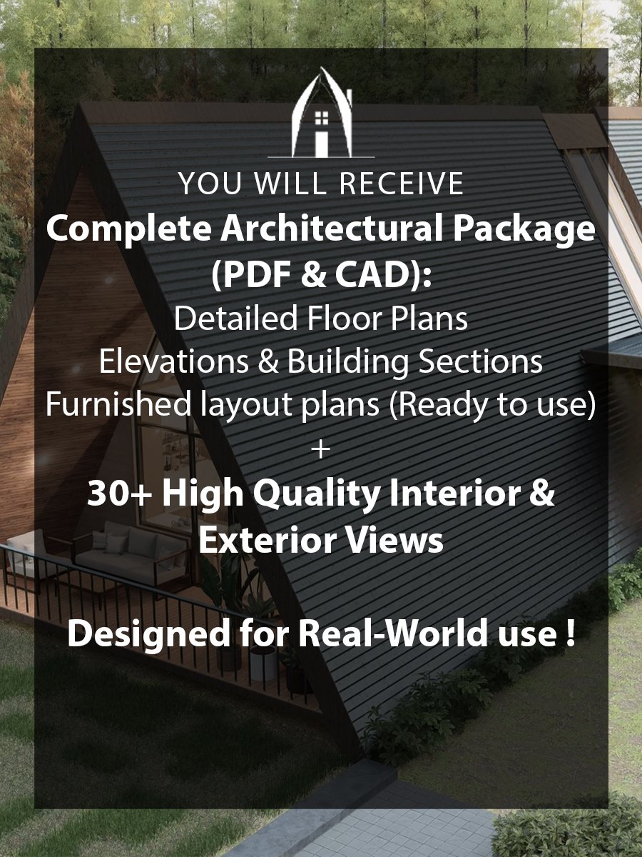 Architectural Package.pdf A Frame House 062 - Drawings\Blueprints CAD + PDF - Metric + Imperial ...