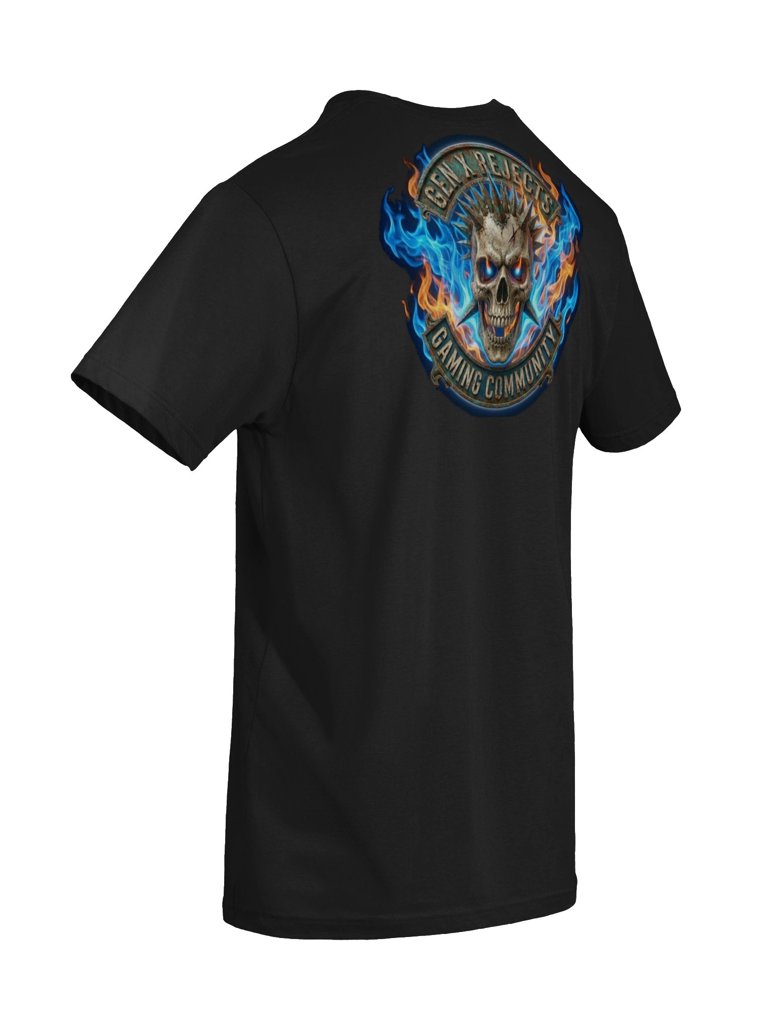 Flame skull t product image (8)