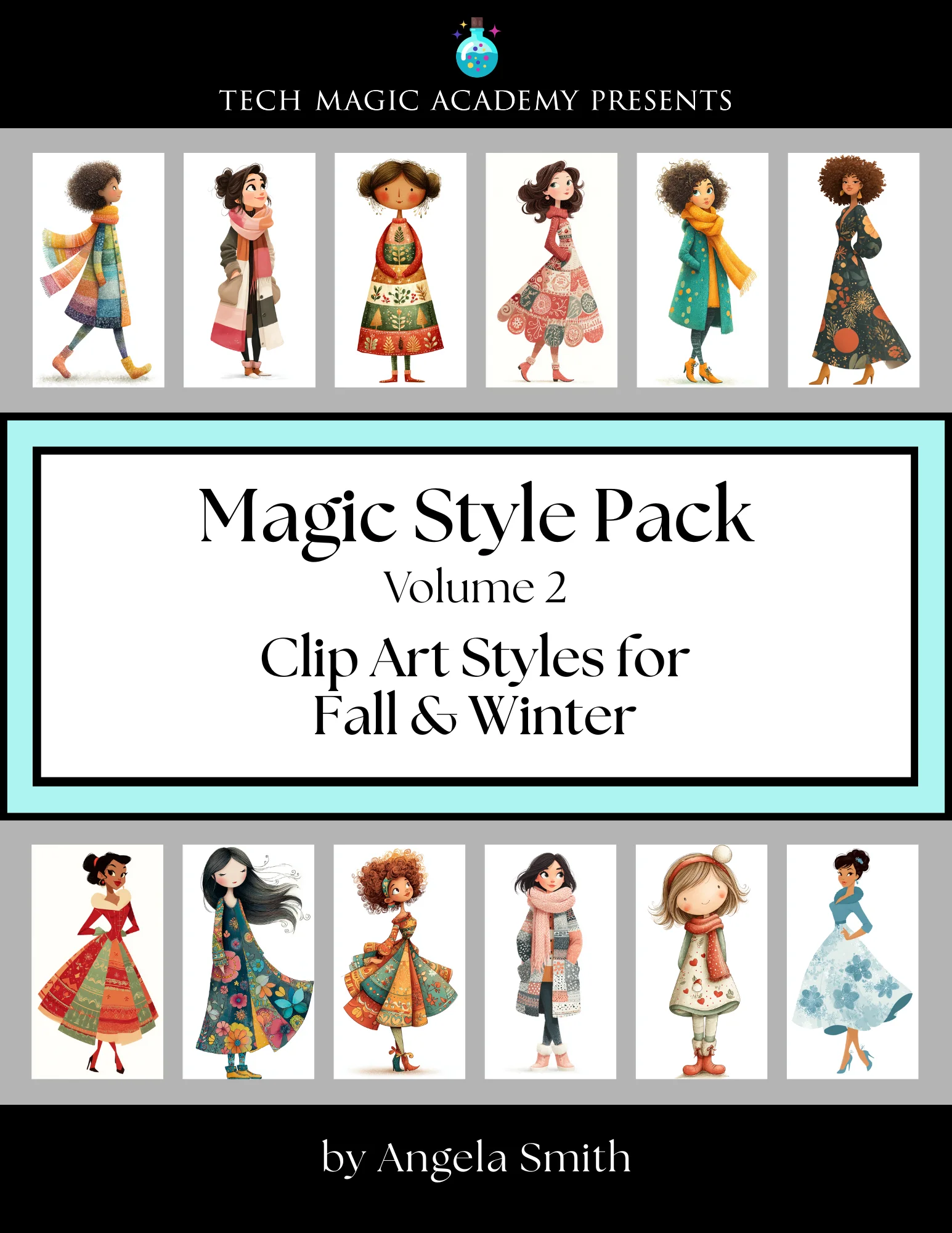 Magic Style Pack Volume 2: Clip Art Styles for Fall & Winter product image (1)
