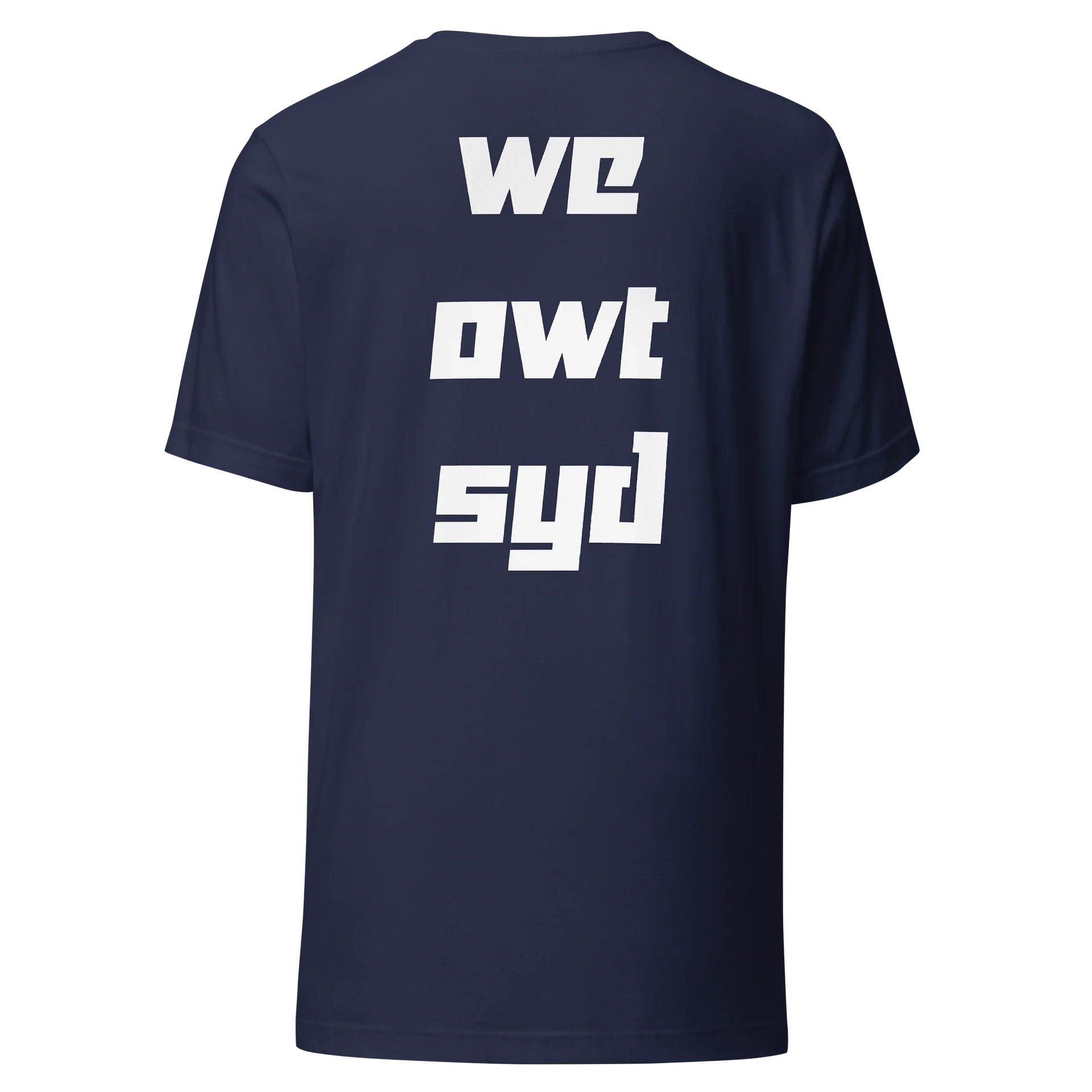 WeOwtsyd Premium T-Shirt - Chest Logo - Navy product image (4)