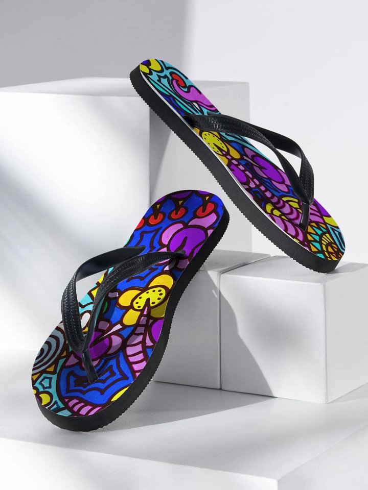 Vibrant Harmony Flip-Flops product image (2)