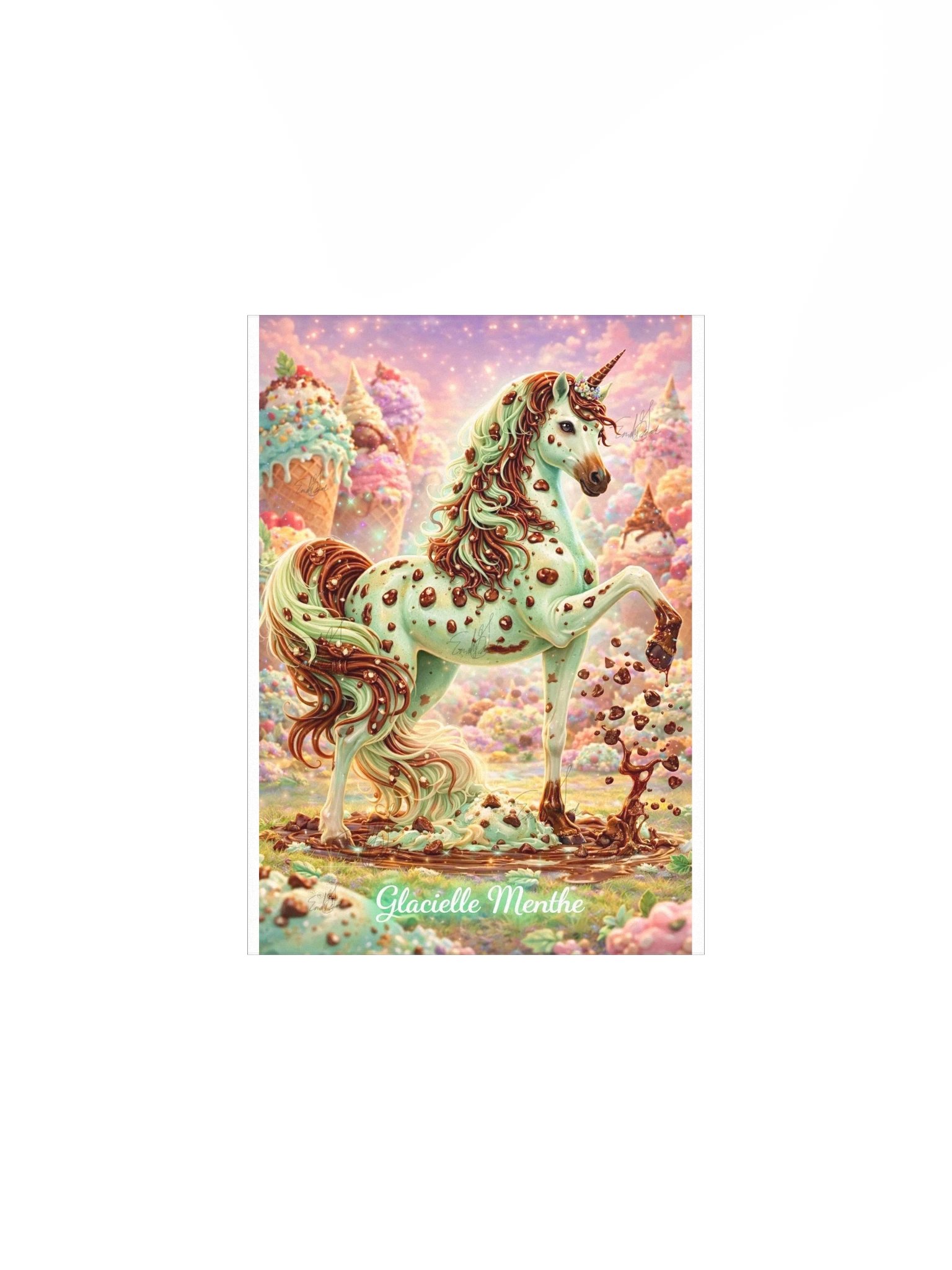 Glacielle Menthe — Foodie Unicorn Poster product image (1)