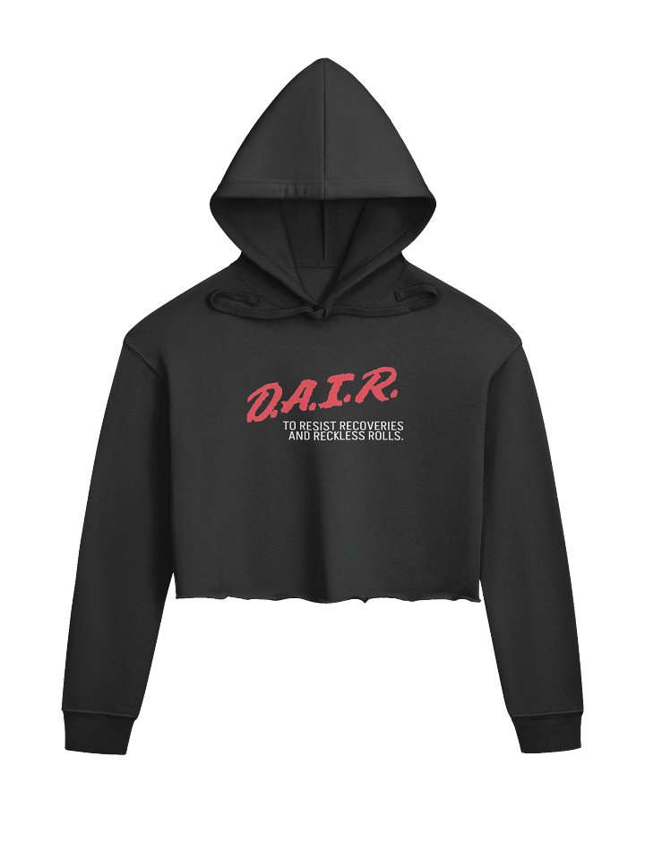 D.A.I.R. Fleece Crop Hoodie product image (1)