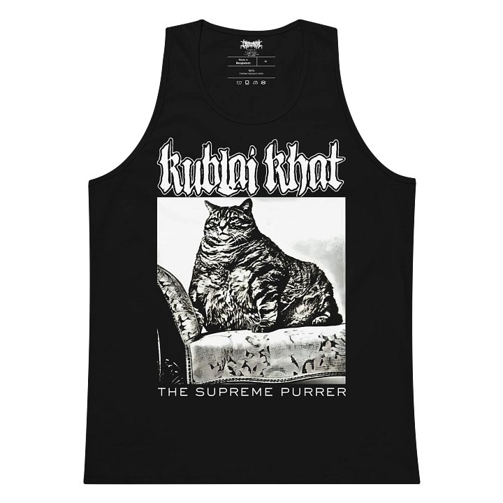 Kublai Khat The Supreme Purrer Tank top product image (2)