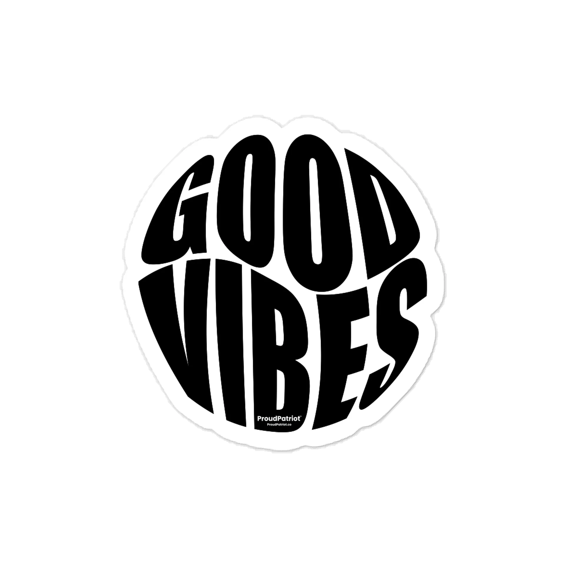Good Vibes Vinyl Sticker product image (1)