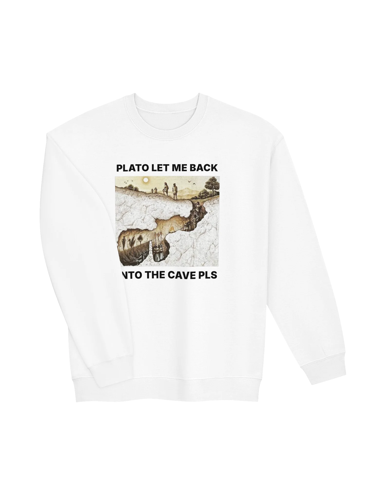 PLATO LET ME BACK INTO THE CAVE PLS product image (91)