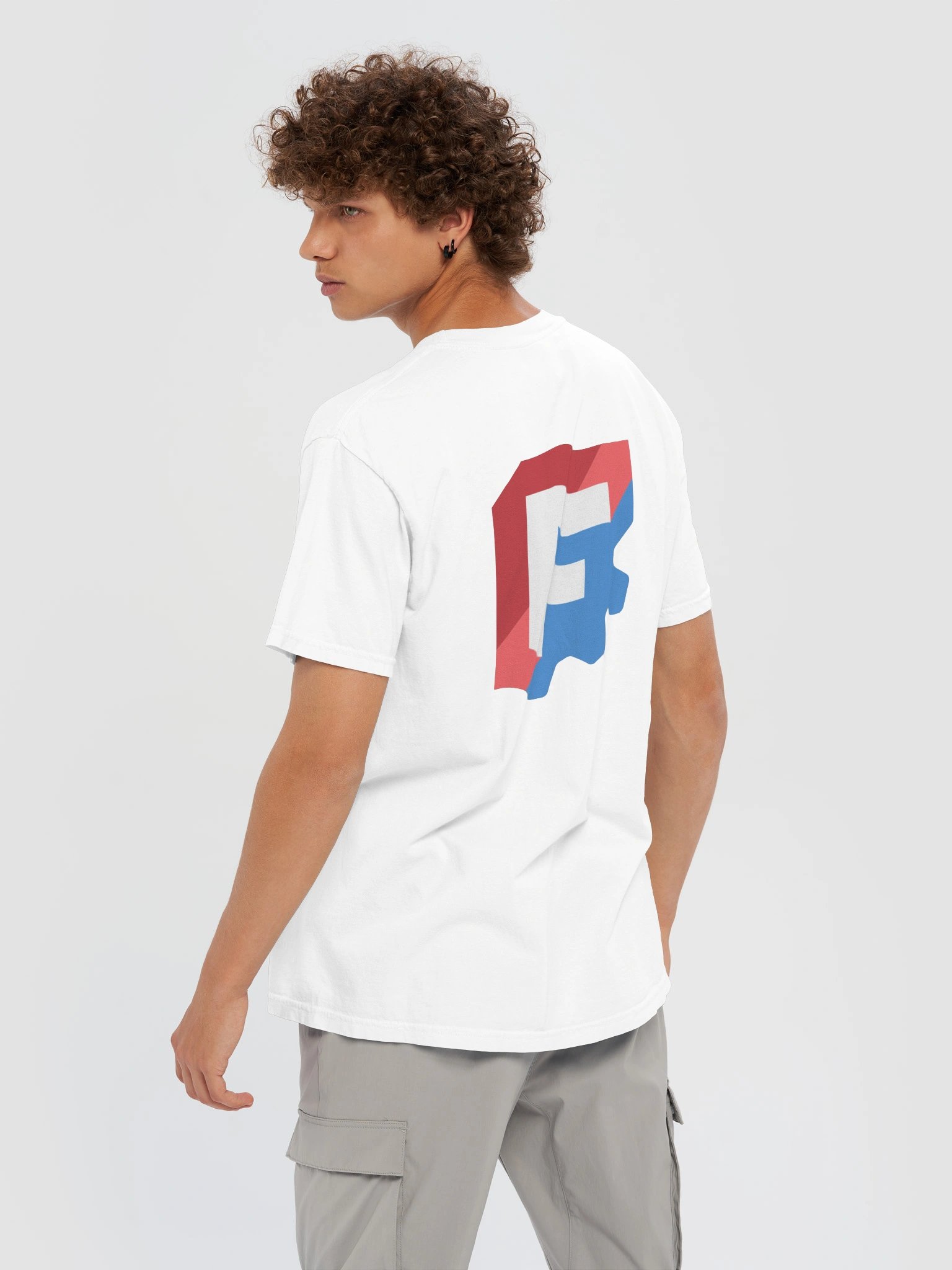 FreeCAD Logo Shirt - White product image (1)