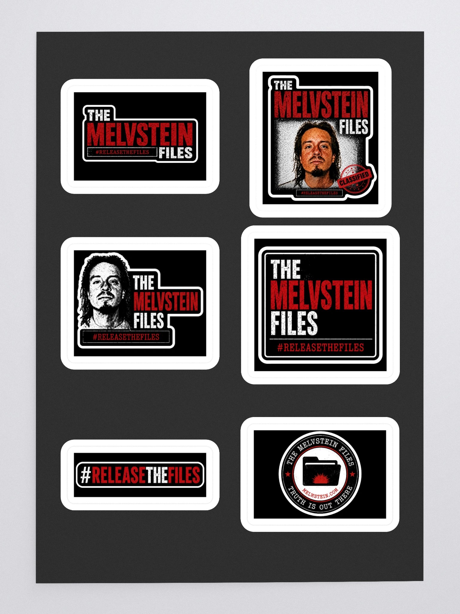 CASE FILE #001 — MELVSTEIN FILES STICKER product image (3)