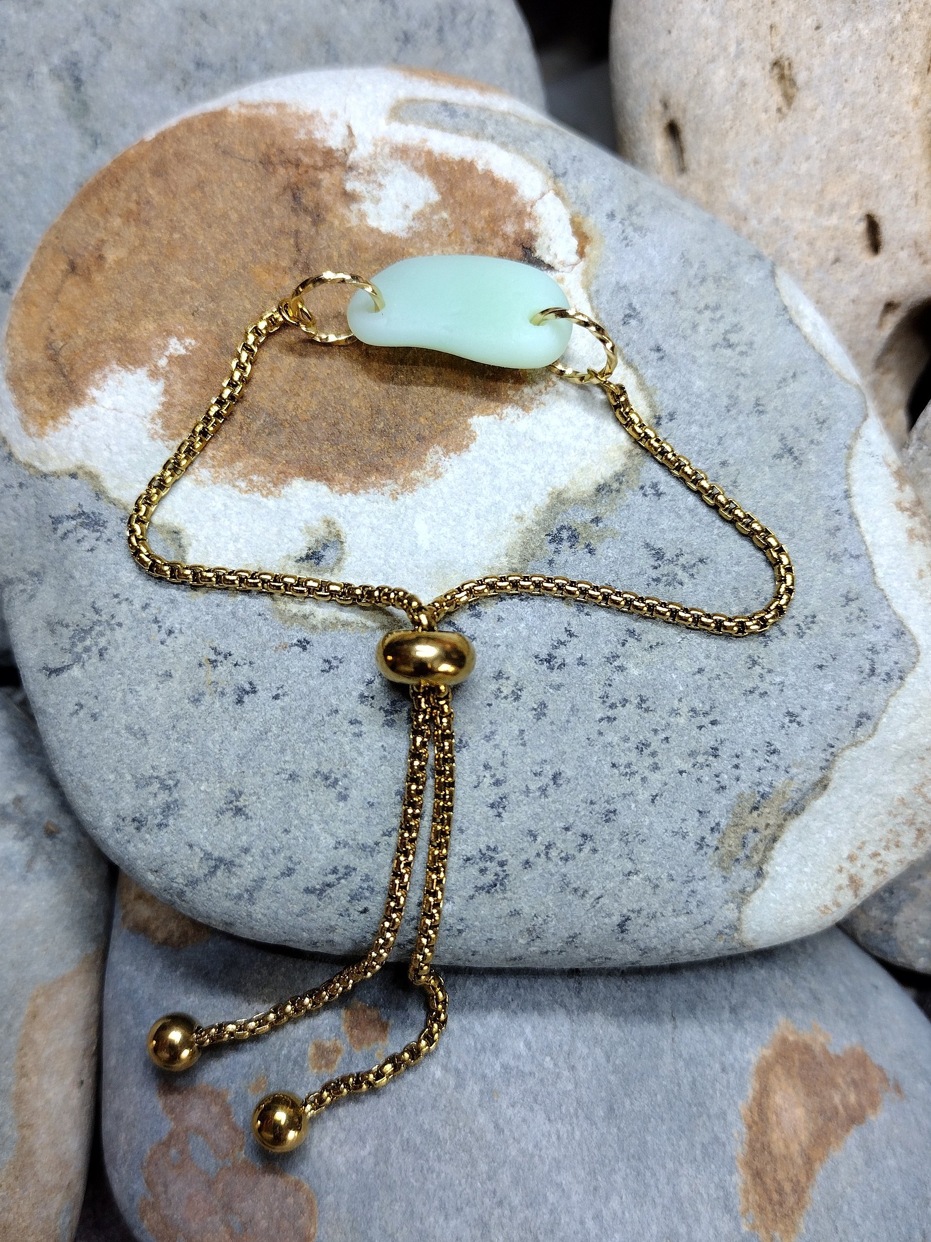Sea Glass Bracelet product image (1)