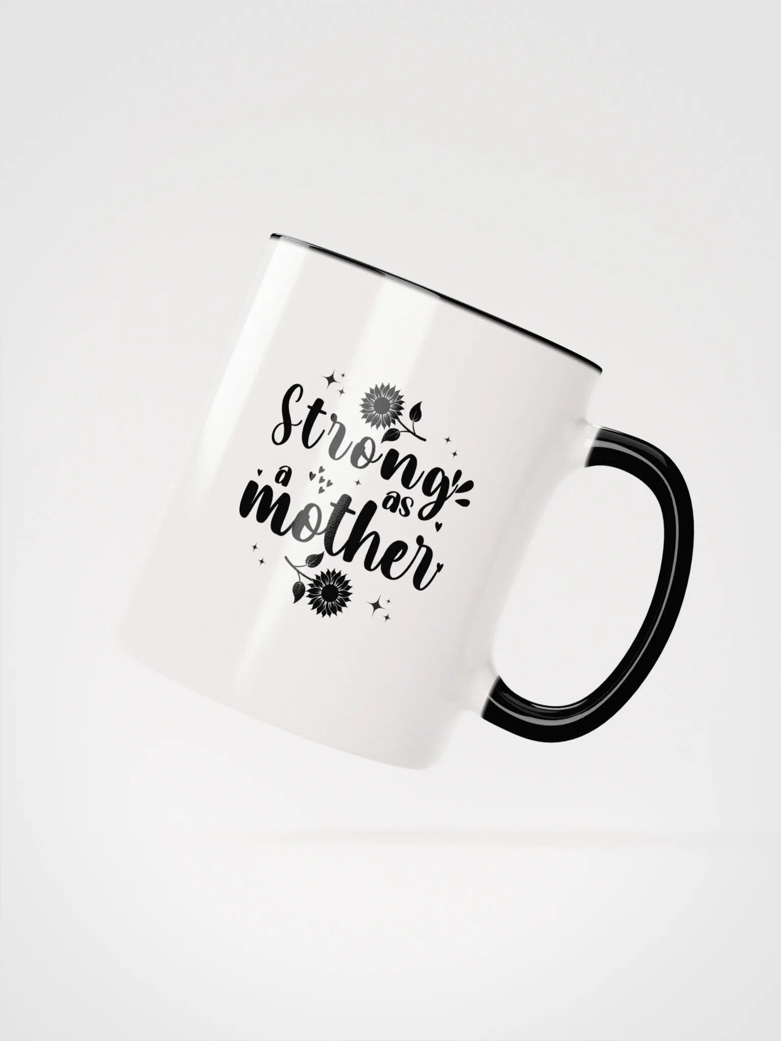 Strong as A Mother, Mother`s Day Ceramic Mug product image (2)