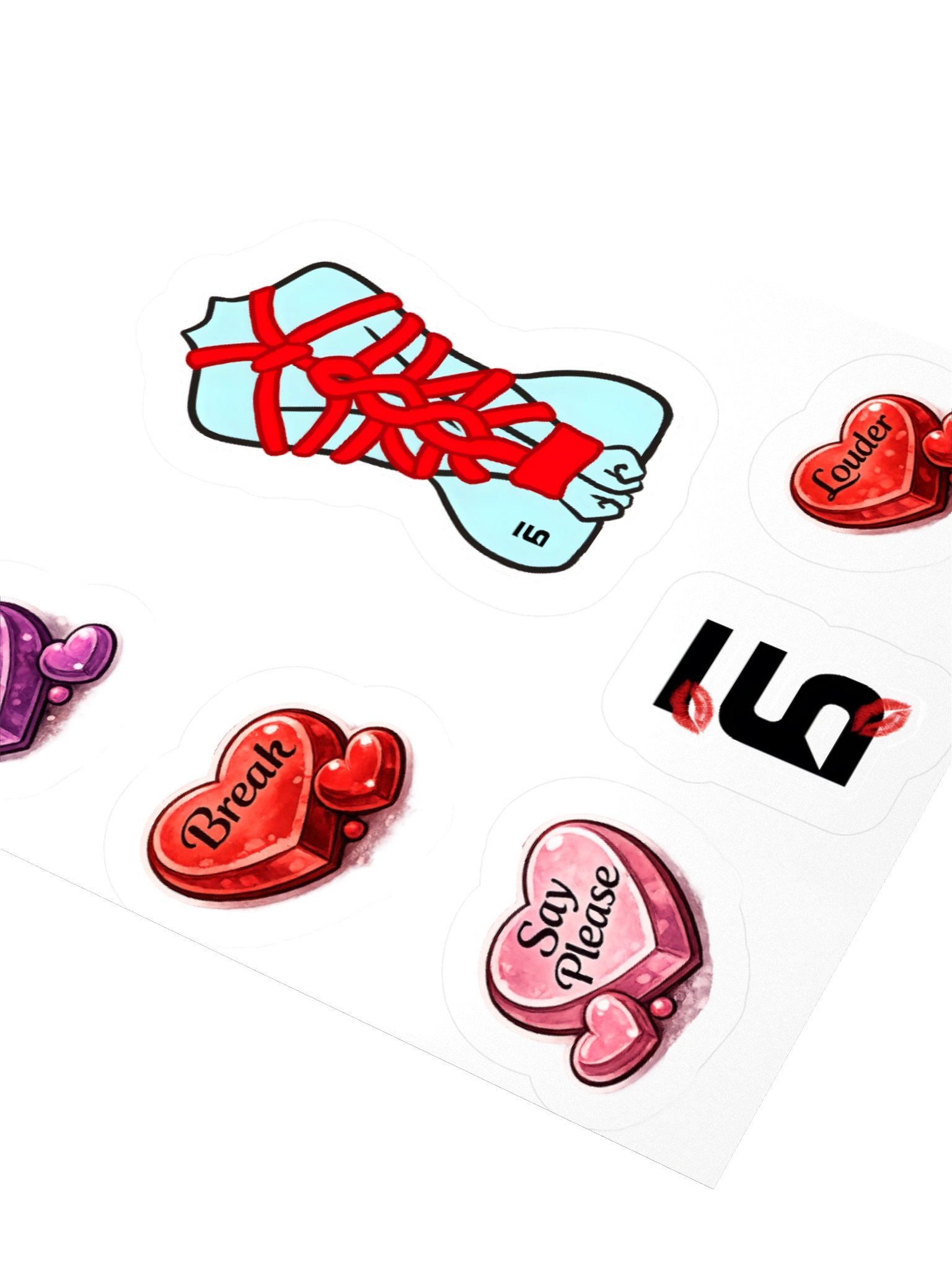 Whispered Desires Sticker Set product image (3)