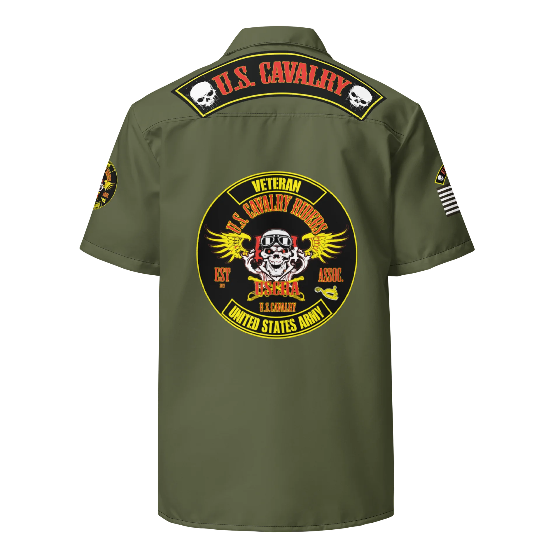 USCRA Official OD Green Club Shirt product image (2)