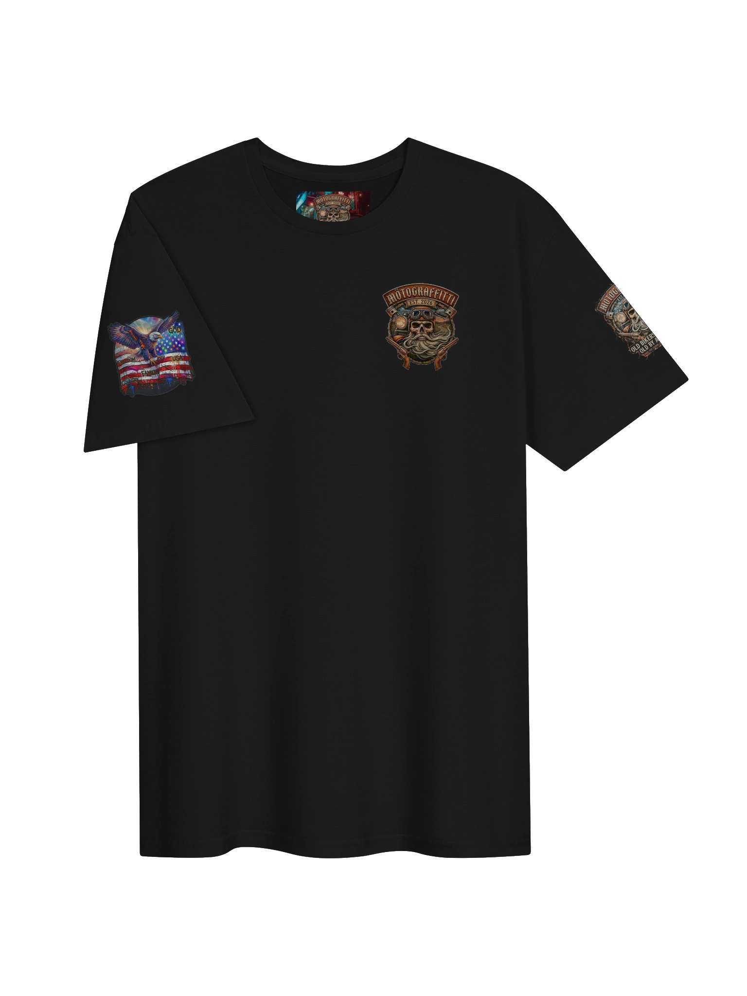 MötoGraffitti MötoMan T-Shirt product image (3)