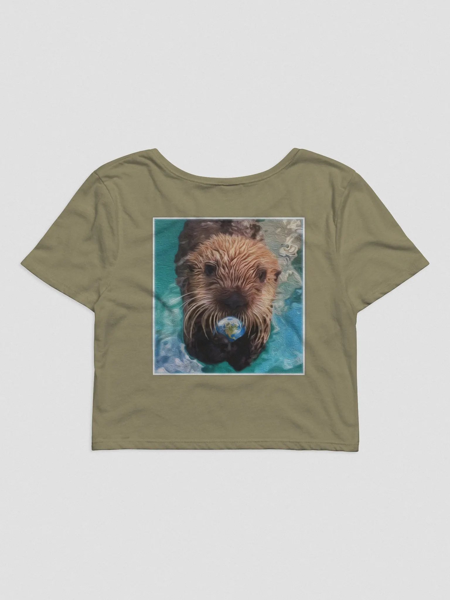 Otter This World Women's Crop Tee product image (18)