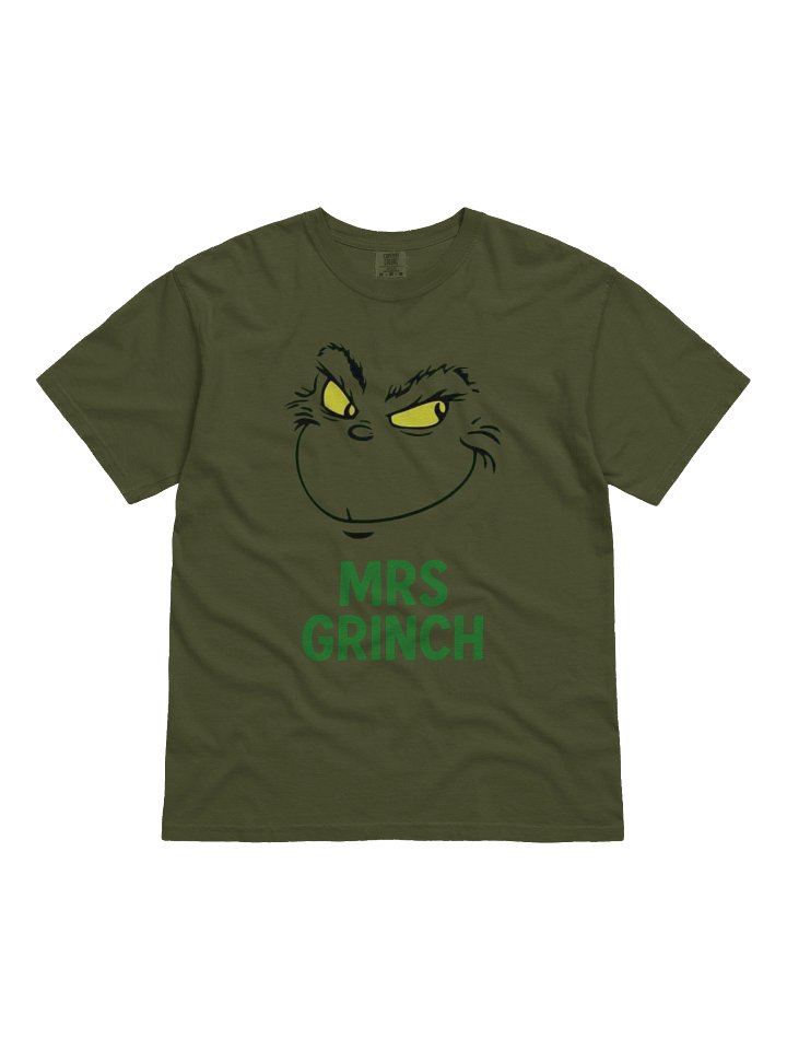 Mrs Grinch Oversized Graphic Tee product image (1)