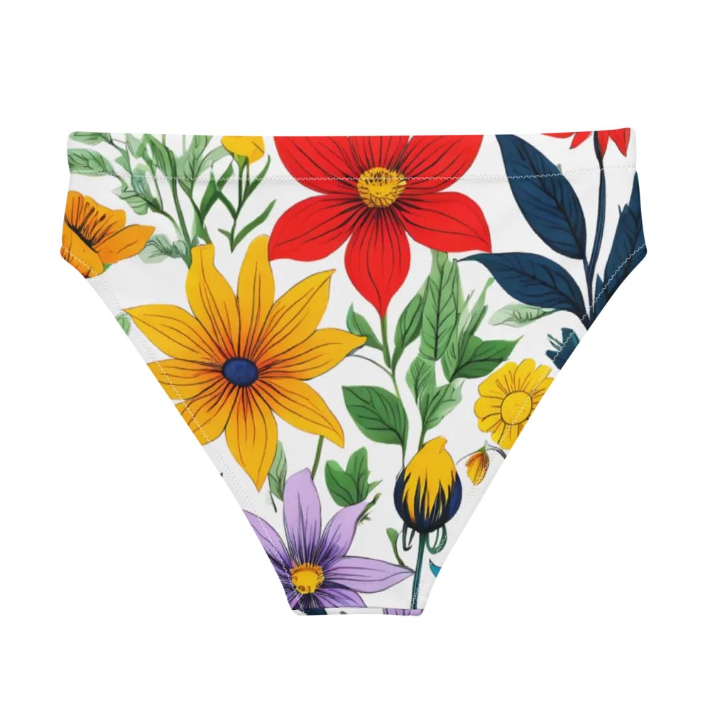 Vibrant Botanical Paradise Bikini Bottoms product image (2)