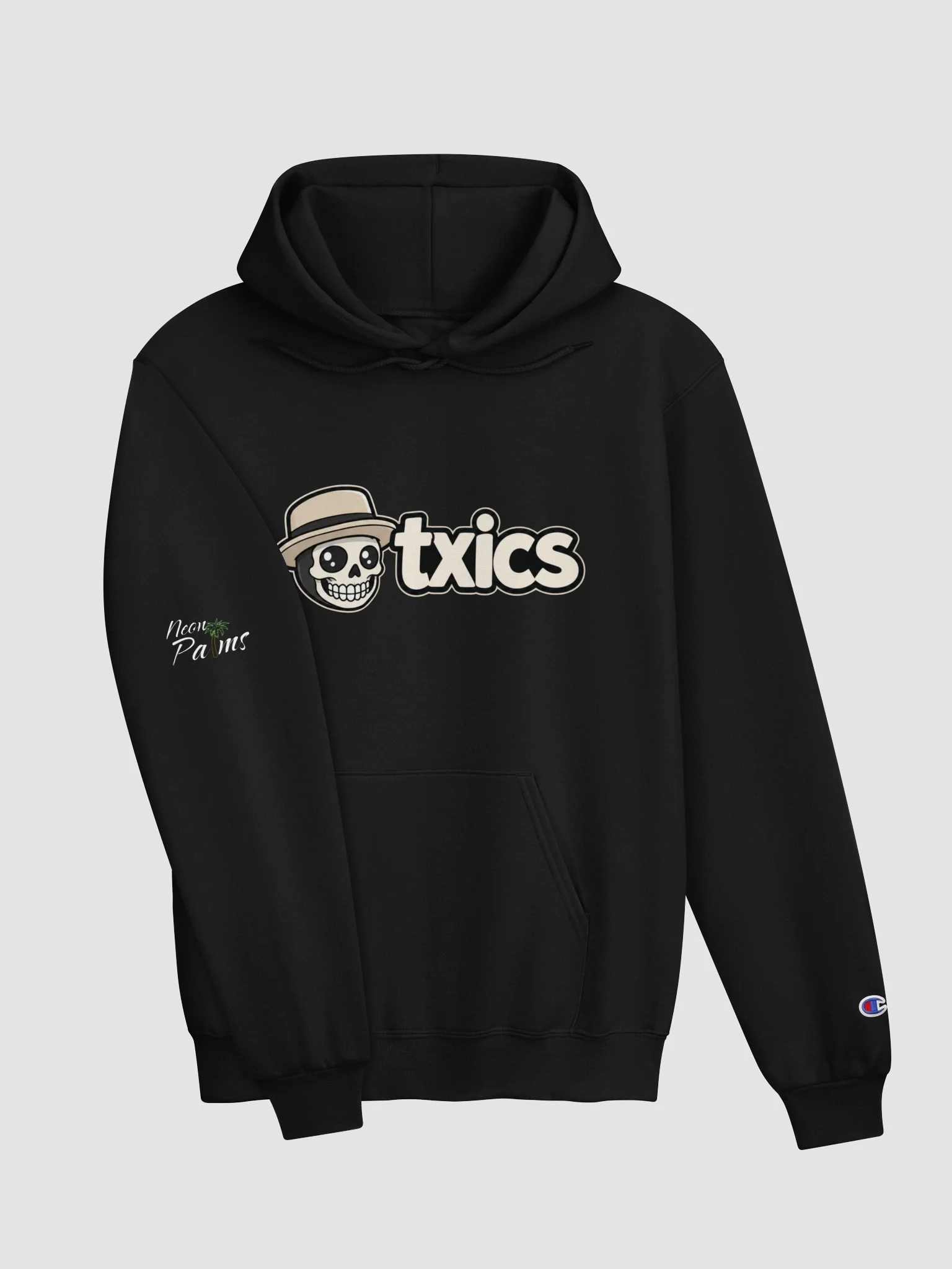 txics Classic Skull Hoodie