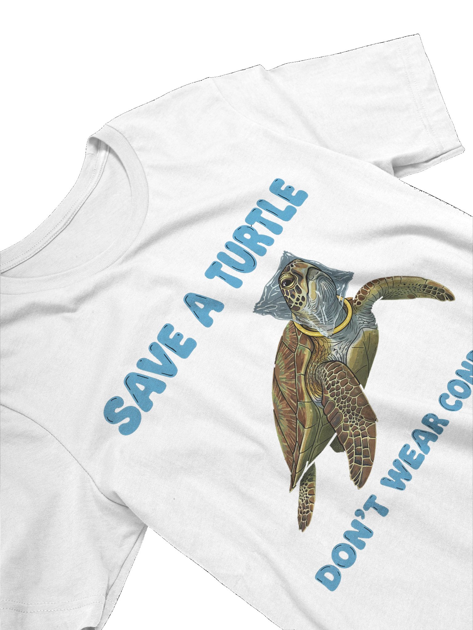 Save a turtle, dont wear condoms tshirt product image (75)