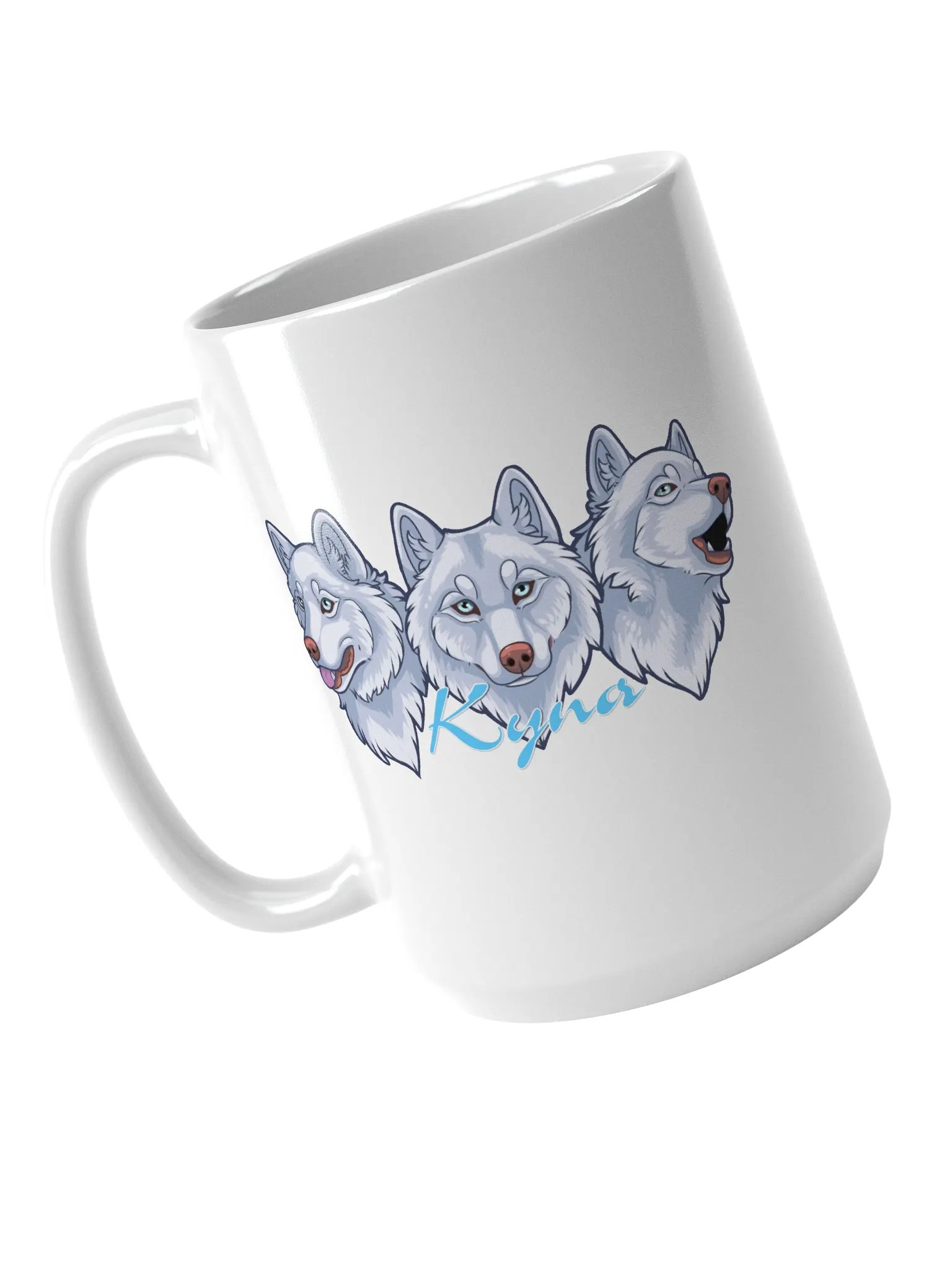 Kyna White Glossy Mug product image (4)