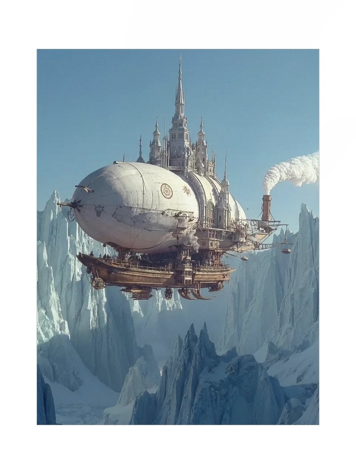 Retrofutura Archive Poster No. 01 — Polar Dirigible product image (1)