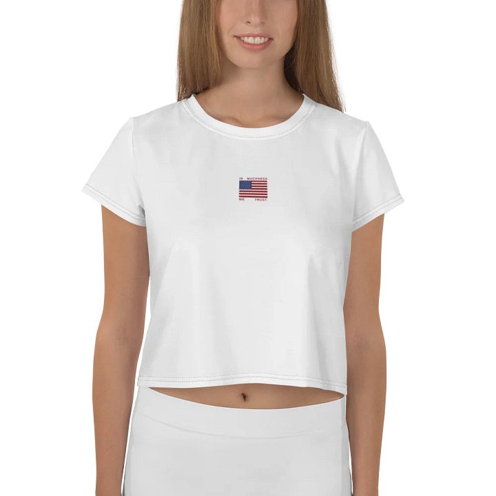 LIMTED EDITION: In Muchness We Trust Crop Top product image (1)