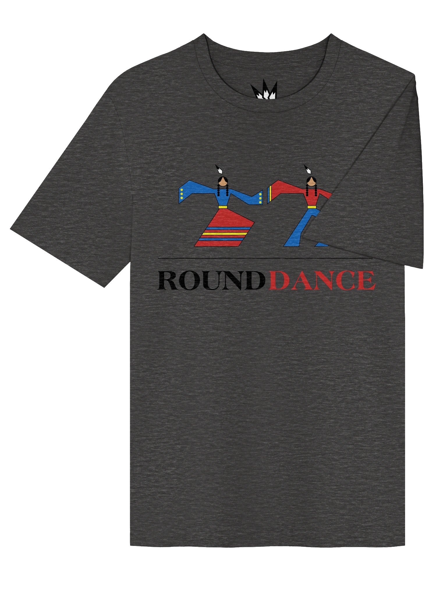 Round Dance Organic Fitted Tee product image (4)