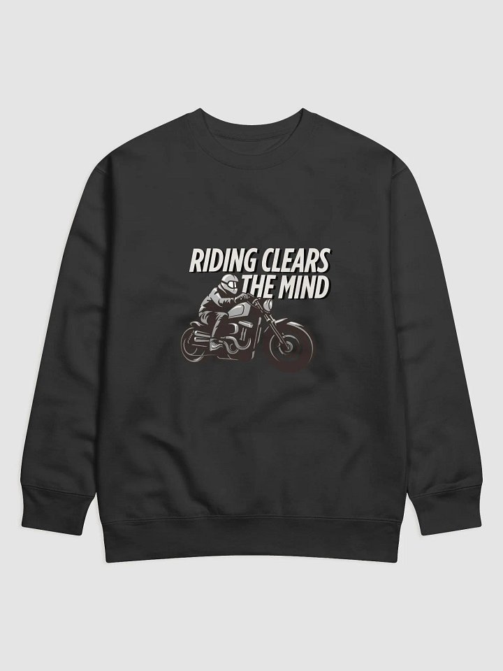 Mindful Ride Monochrome Sweatshirt | Riding clears the mind. product image (3)