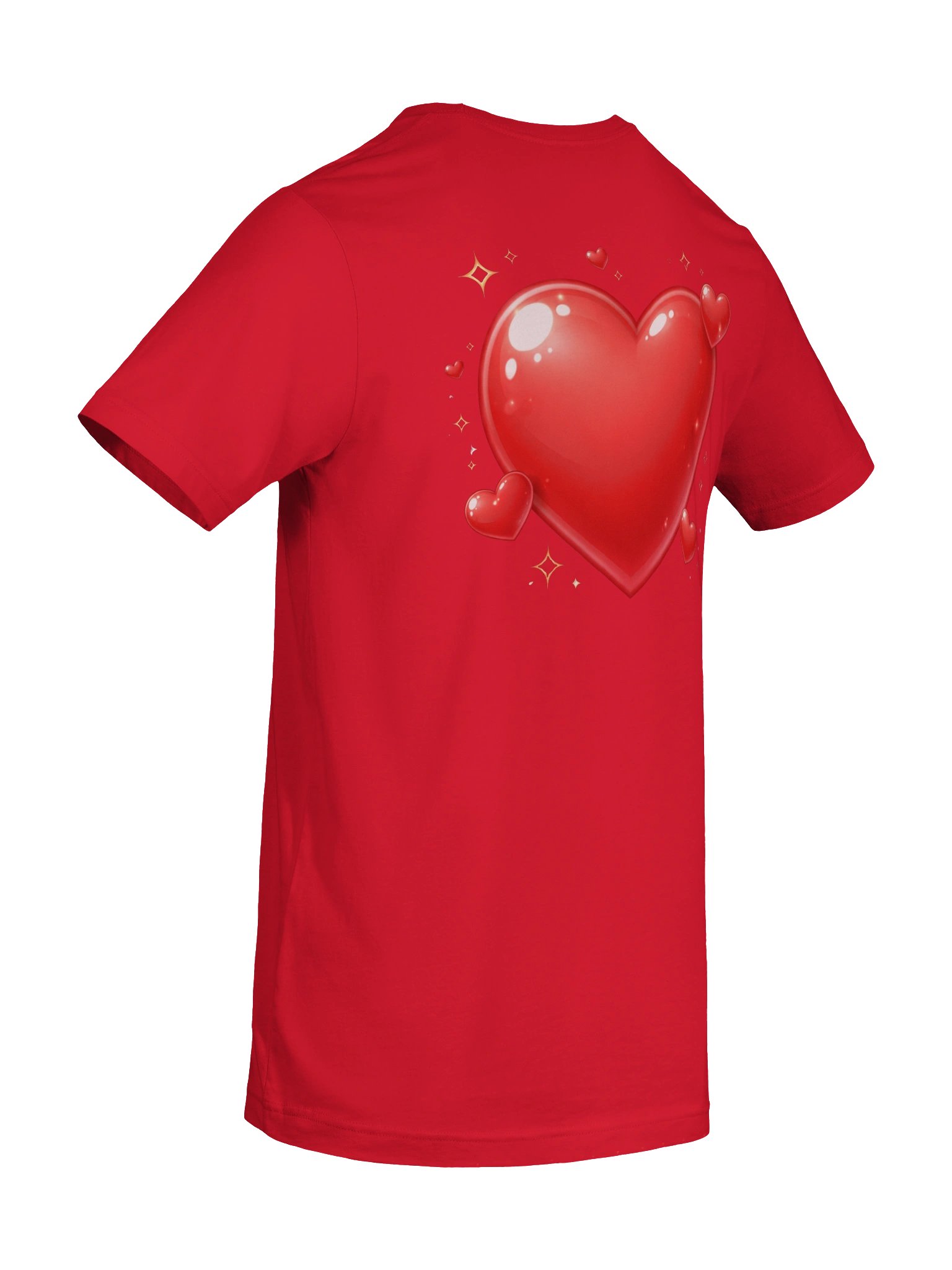 DitisnietJeff Love Emote | Bella+Canvas Supersoft T-Shirt product image (70)