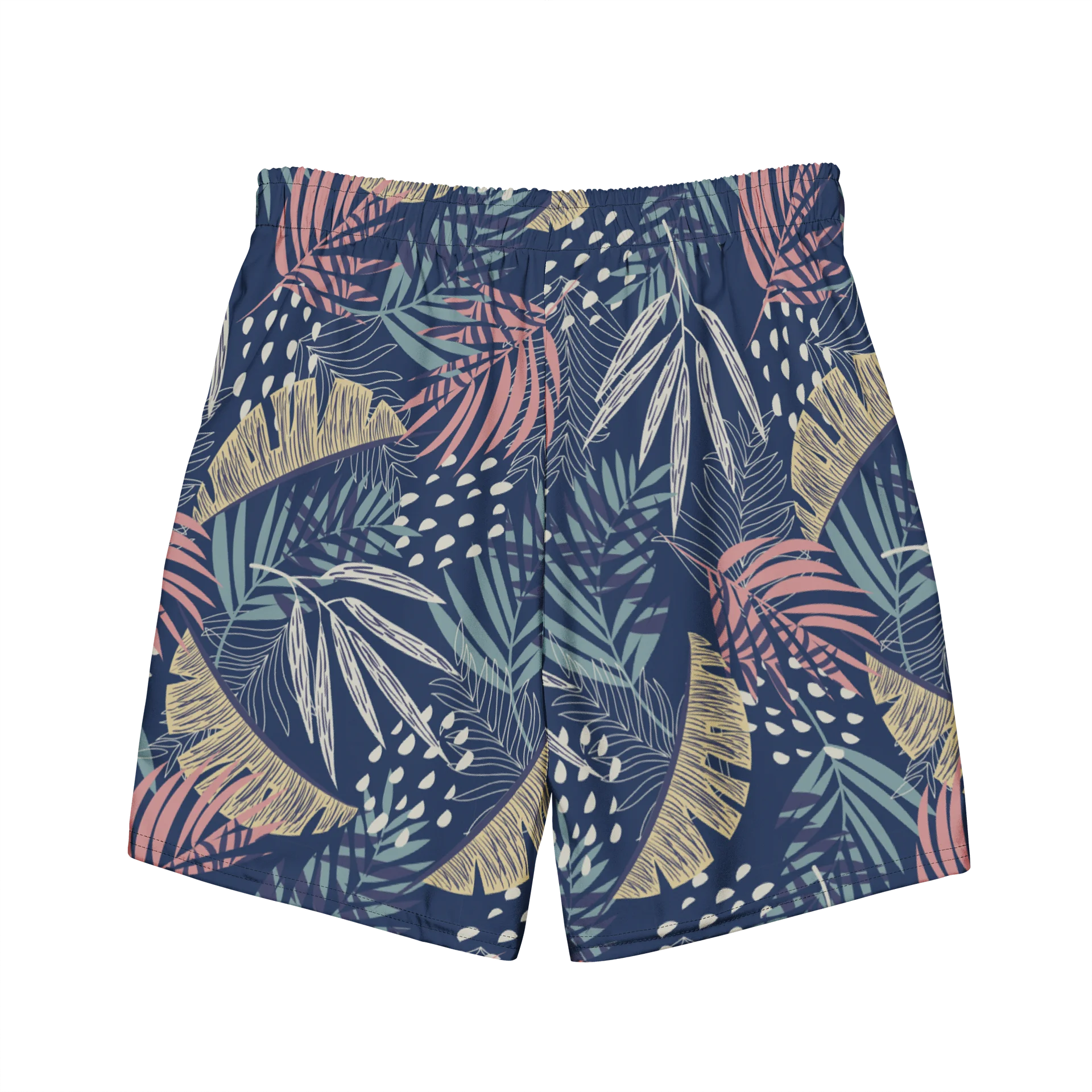 Tropical Leaves Paradise Swim Trunks for Summer Comfort product image (7)