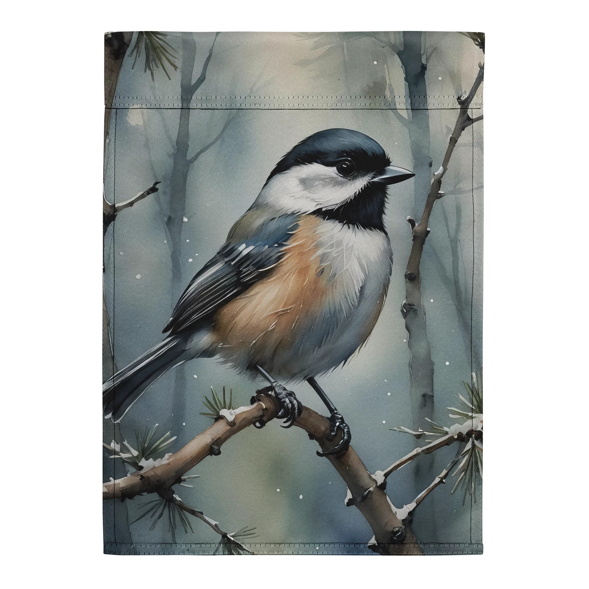 Black-Capped Chickadee Garden Flag product image (3)