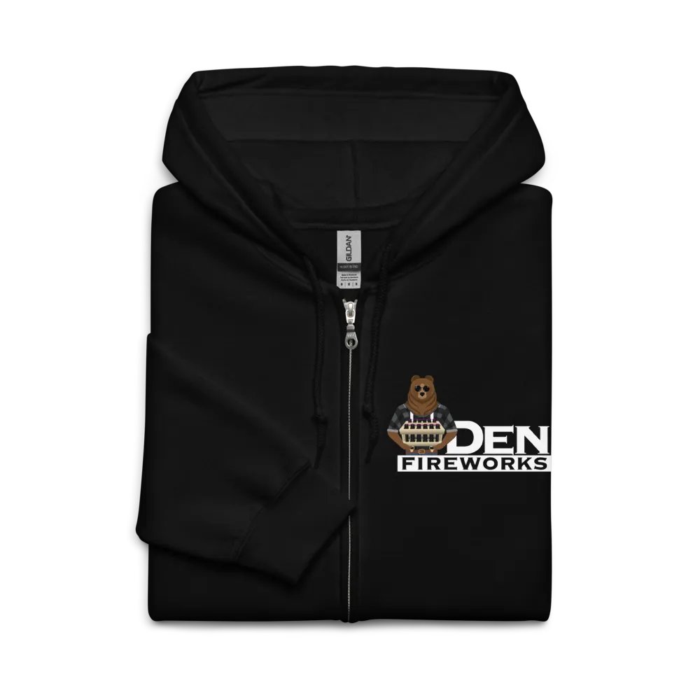 Black Zip up hoodie product image (3)