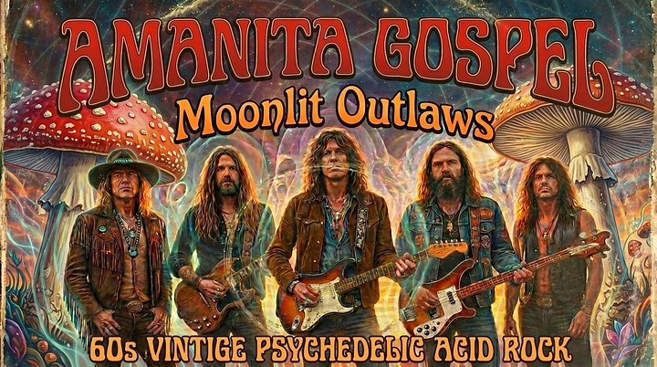 AMANITA GOSPEL - Moonlit Outlaws [Full Album] product image (1)