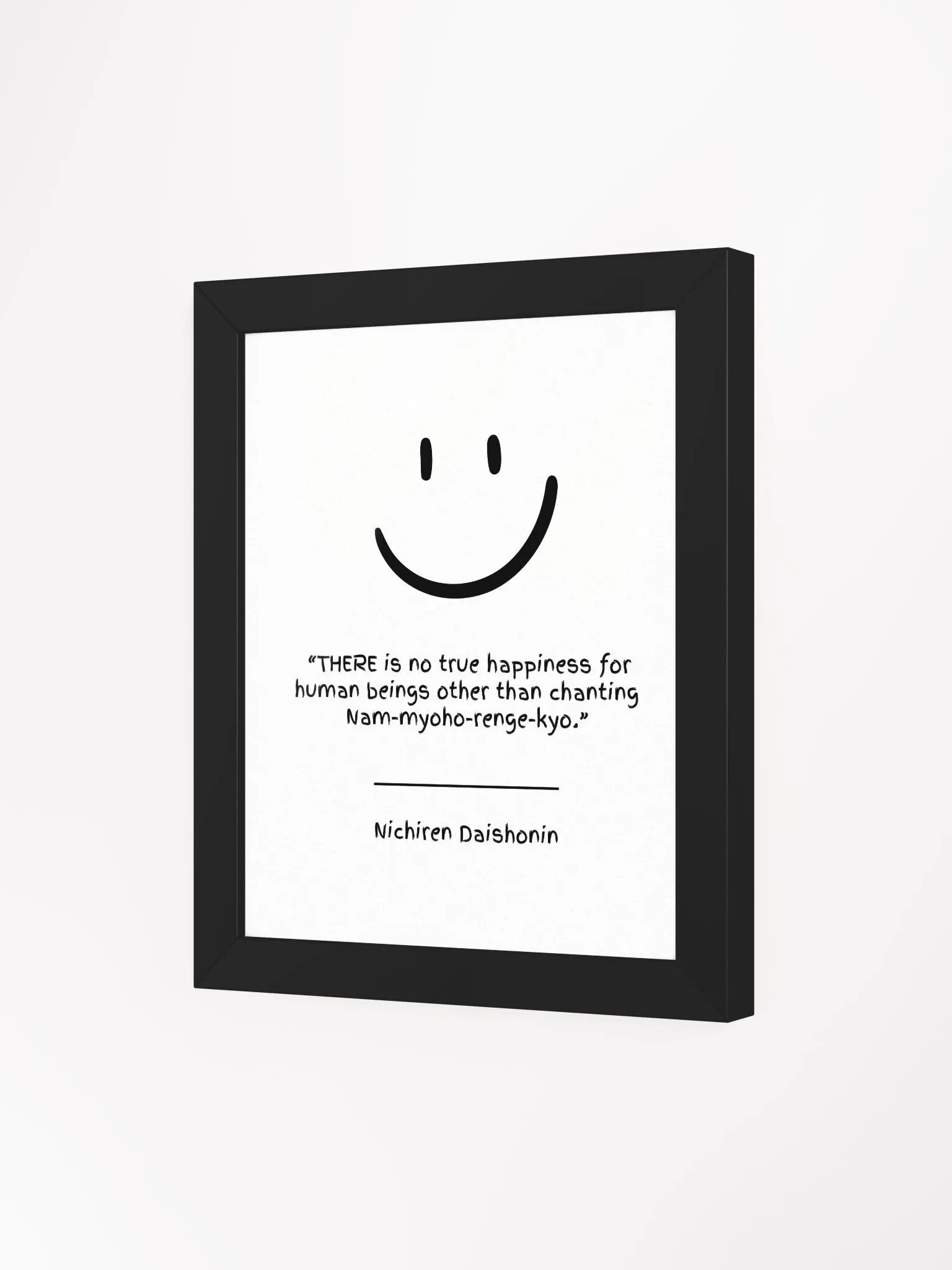 Nichiren Daishonin Quote on Happiness product image (3)