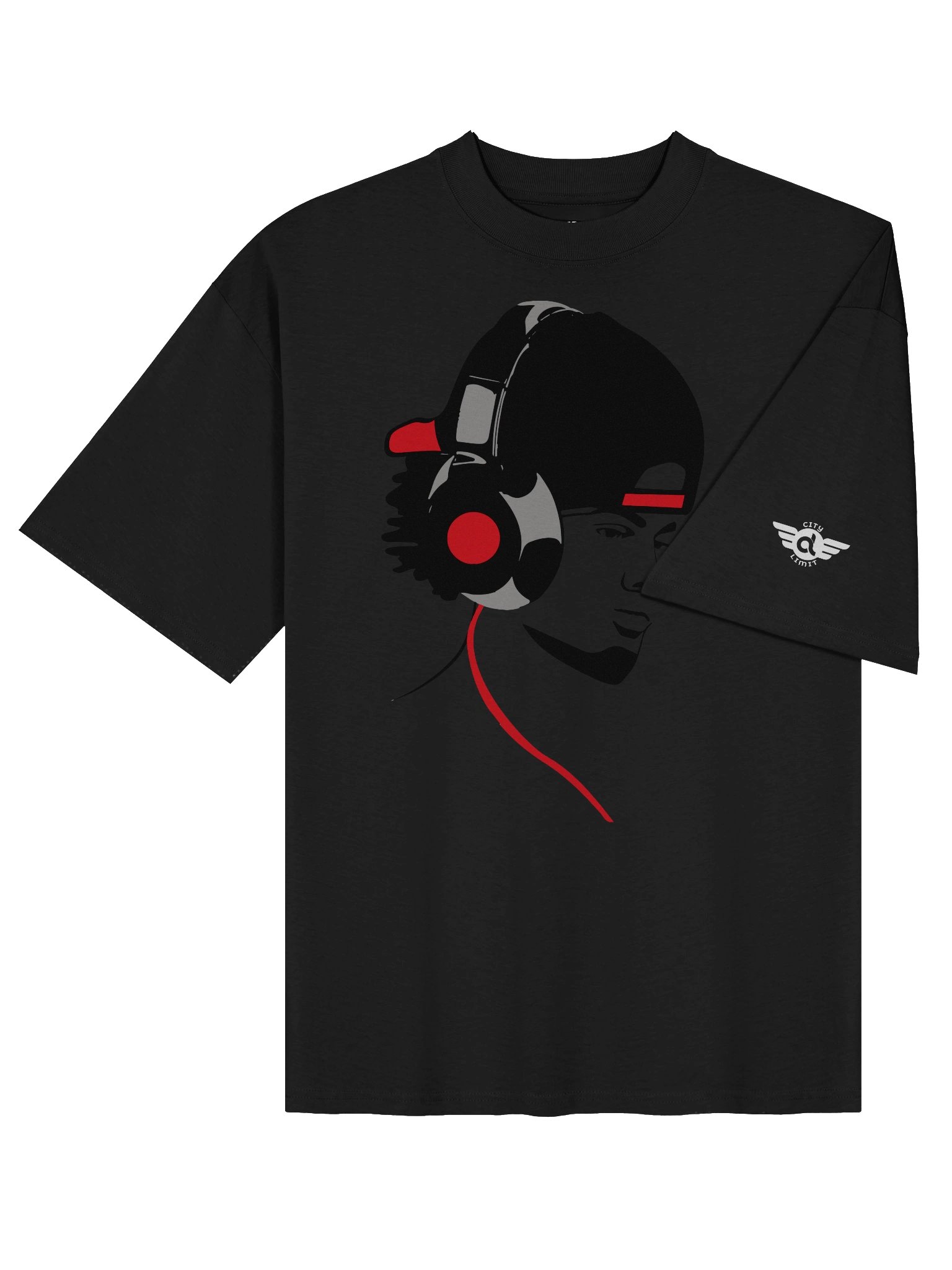 Hip-Hop Head Black product image (4)