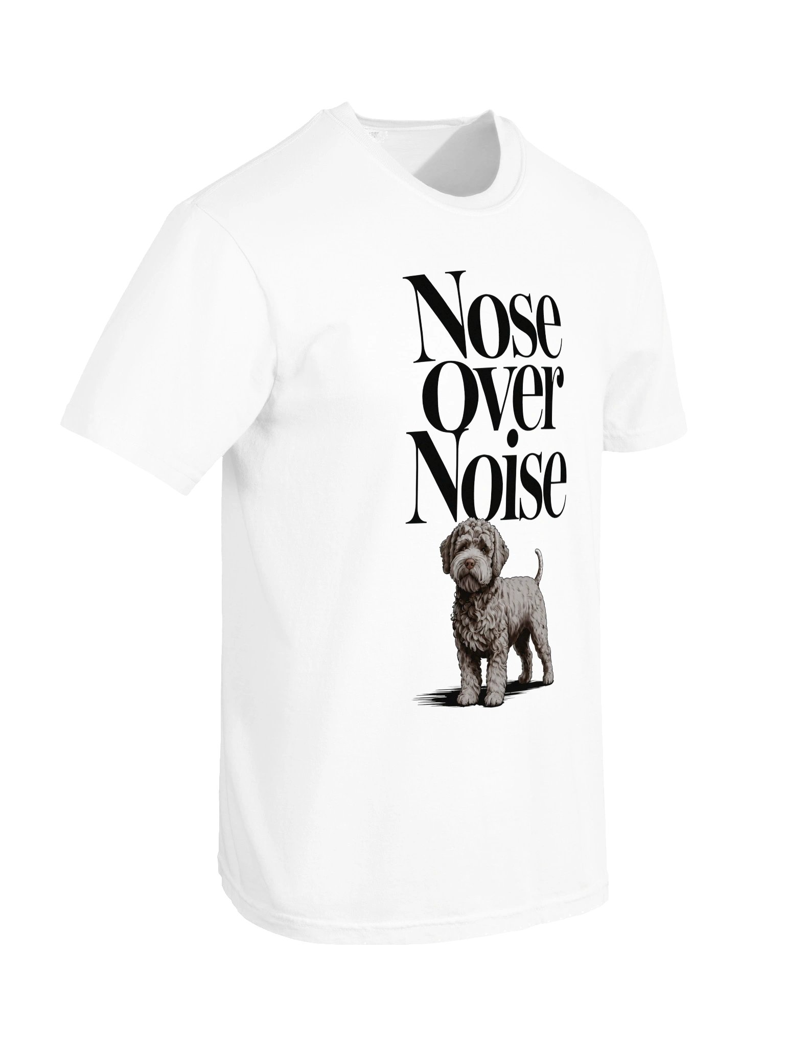 Lagotto “Nose Over Noise” Premium Tee product image (59)