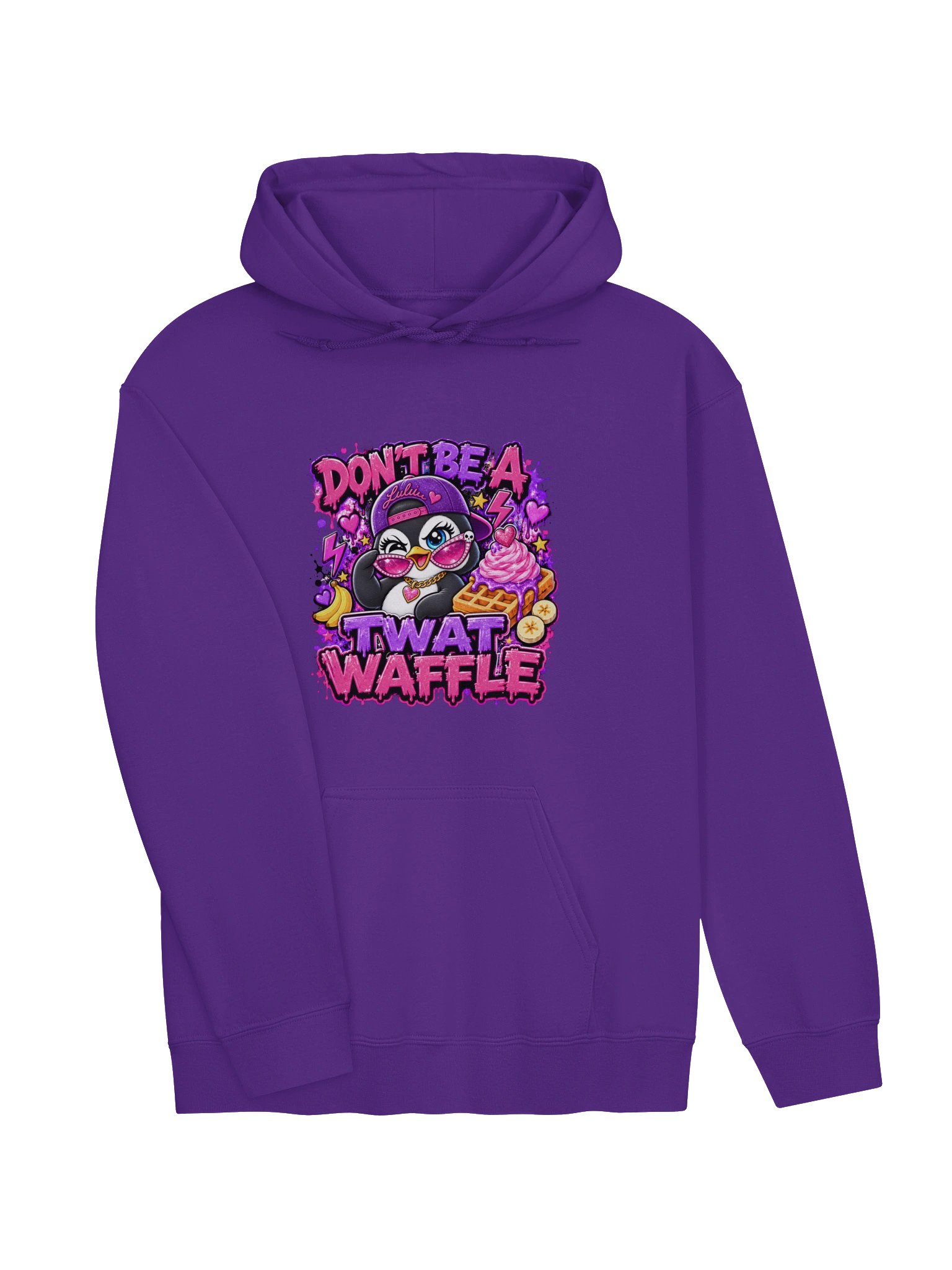 Don’t Be A Twat Waffle Lulu Hoodie product image (3)
