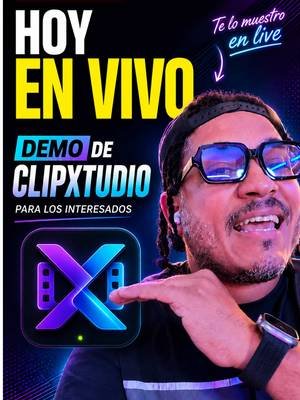 Hoy les voy a enseñar ClipXtudio en vivo. 🚀 Si tenías curiosidad por ver cómo funciona el plugin, cómo saca clips y todo lo que viene, este live es para ti. Voy a hacer una demo real, responder preguntas y enseñar por qué esto puede cambiar la forma de sacar clips en OBS para streamers y creadores. Si te interesa, cae al live y comenta “ClipXtudio”. 🔥 #ClipXtudio #OBSStudio #Streaming #CreadoresDeContenido #TikTokTech
