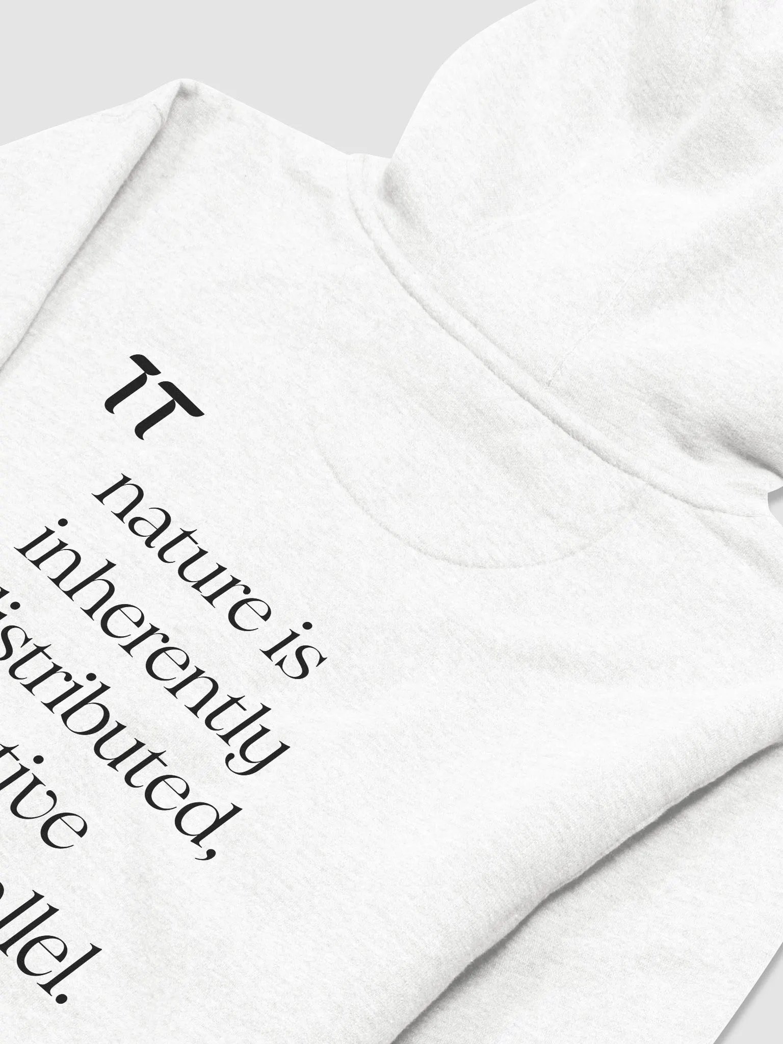 FundamenTAO White Premium Hoodie product image (3)