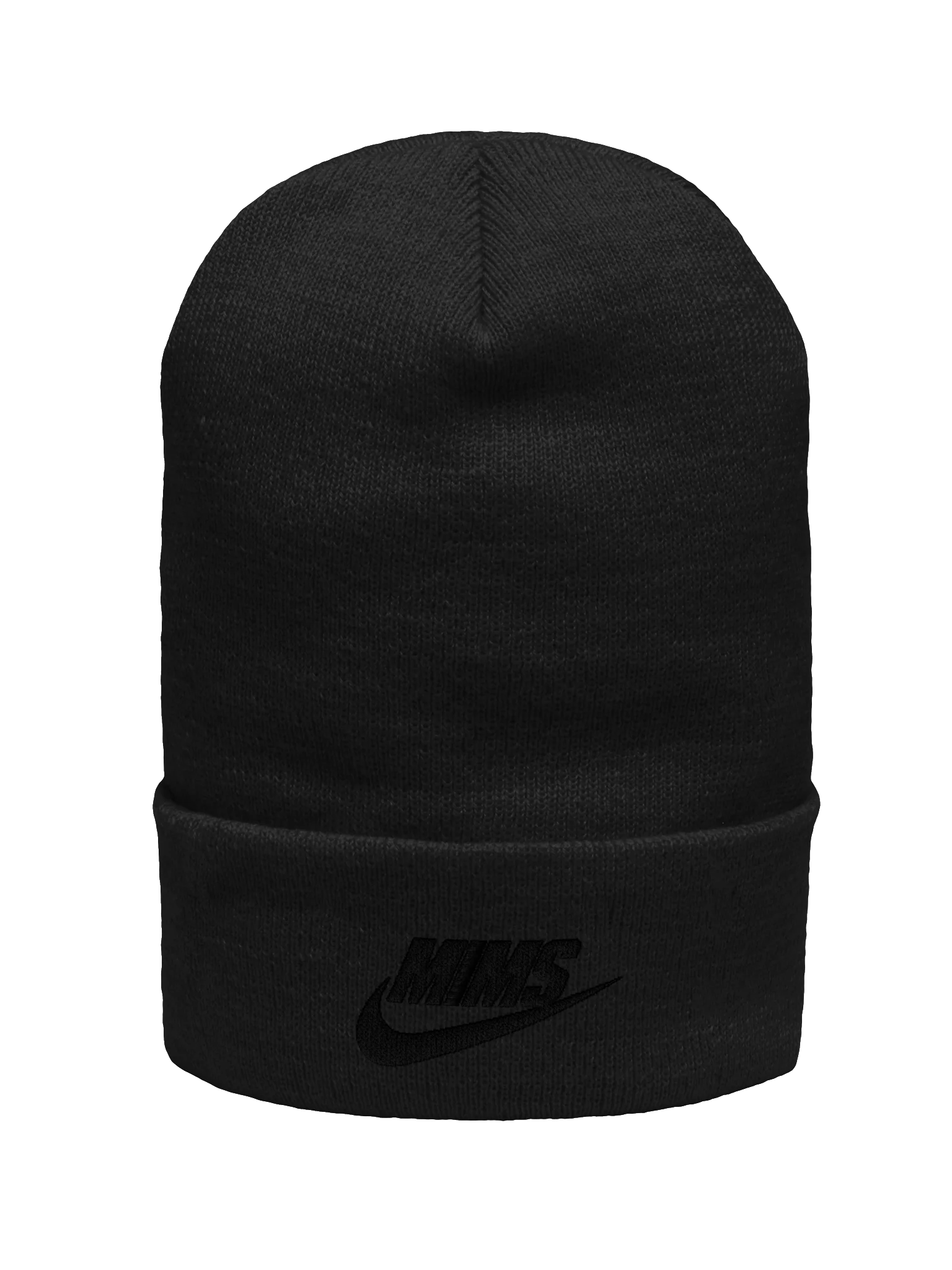 Minimal Black Yupoong Cuffed Beanie product image (2)