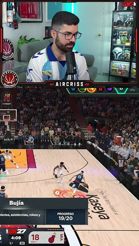 Un 2 mas uno completamente de suerte 🤣🍀🏀
#nba2k27 #baloncesto #nba2k