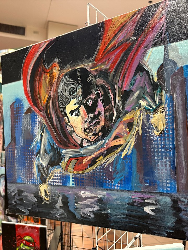 Superman Flying Through the City product image (2)