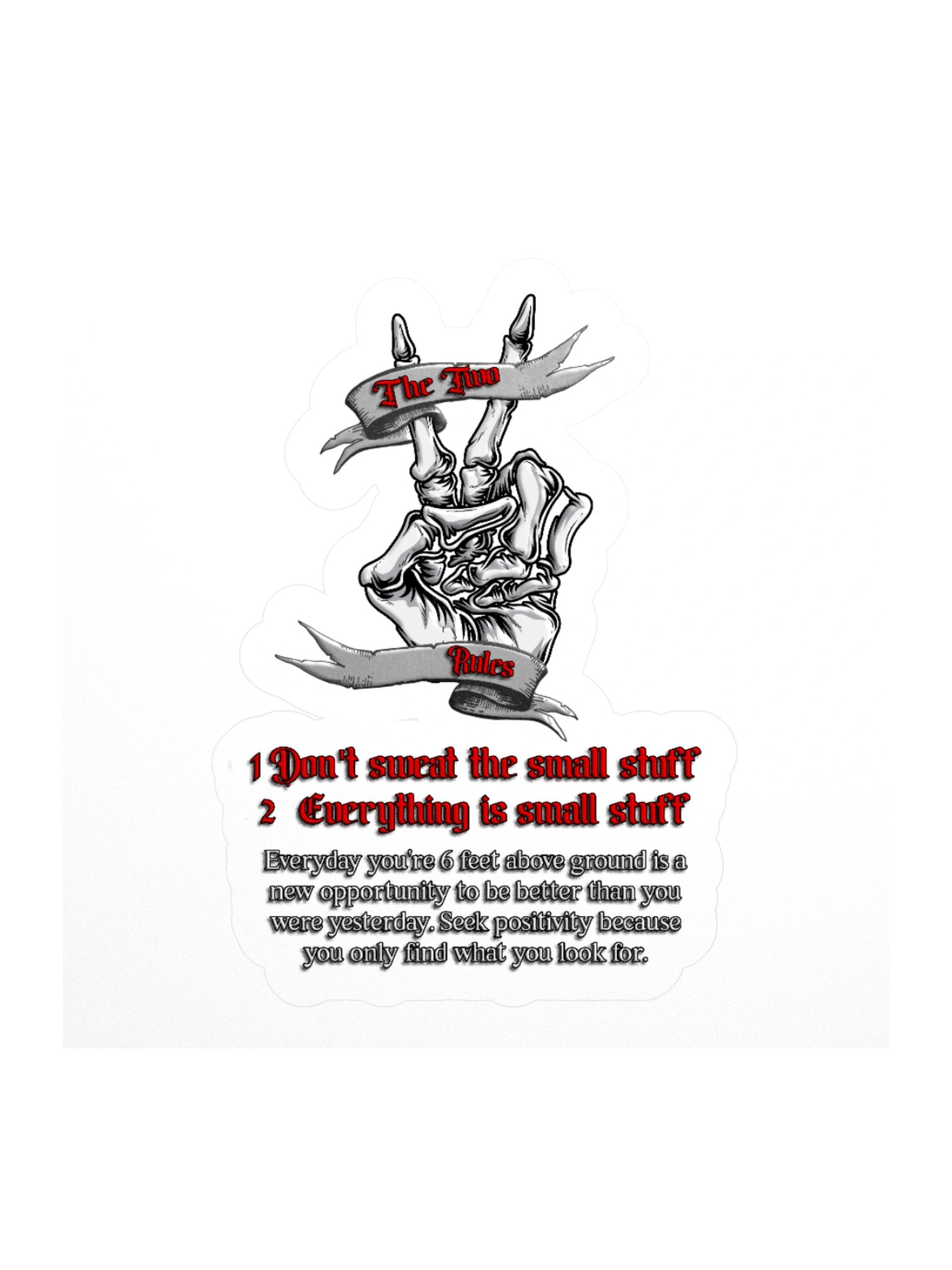 Synisisms - 2 Rules Revamp - Sticker product image (1)