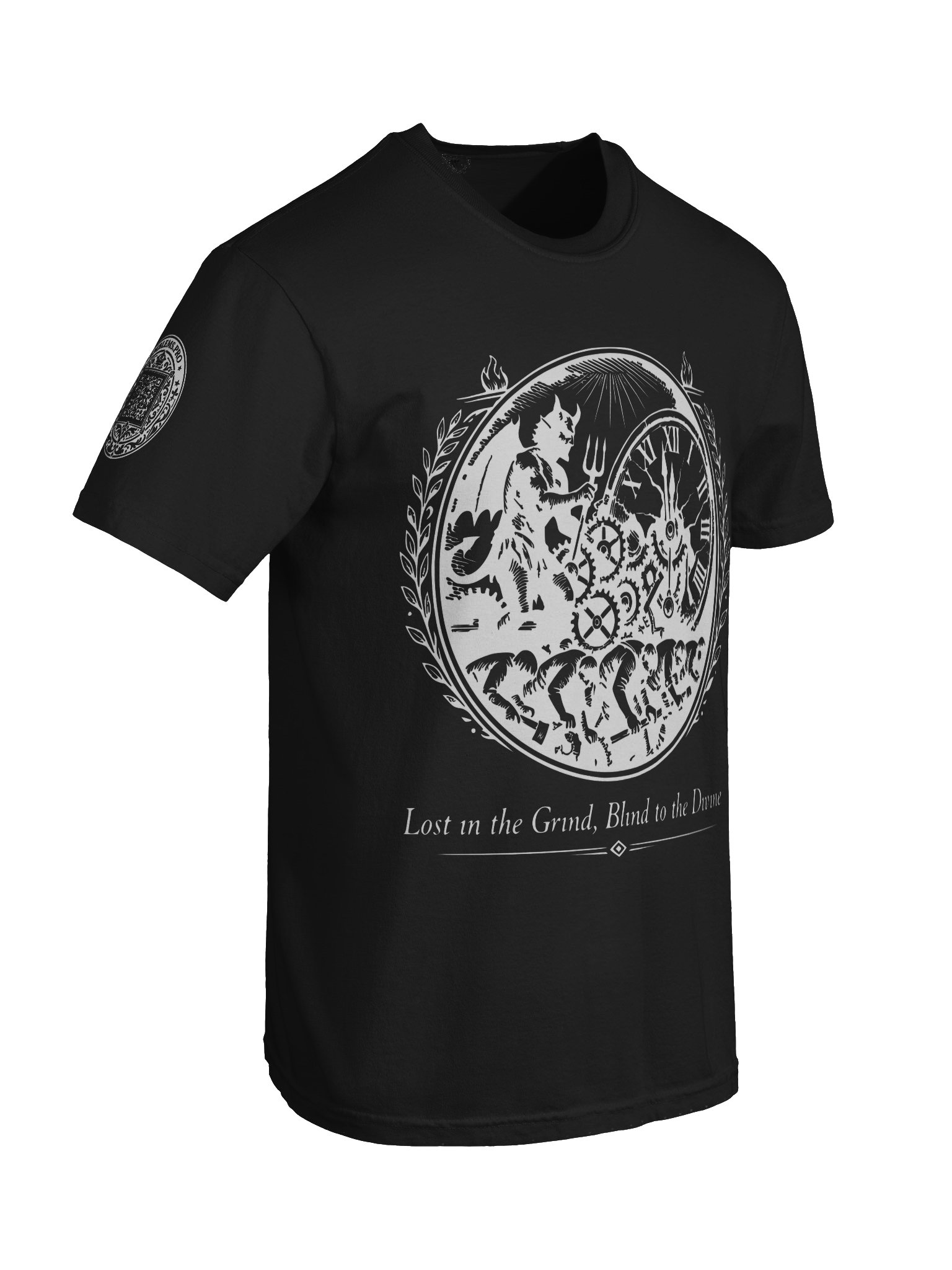 Lost in the Grind (White on Black/Color) product image (71)