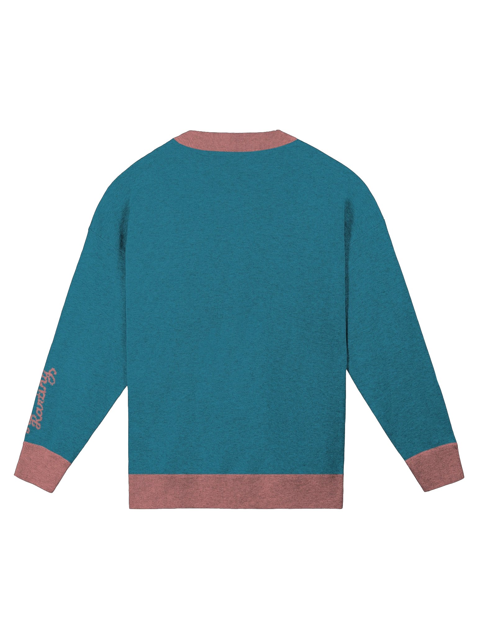 Classy Pink on Coral Knitted Sweater product image (2)