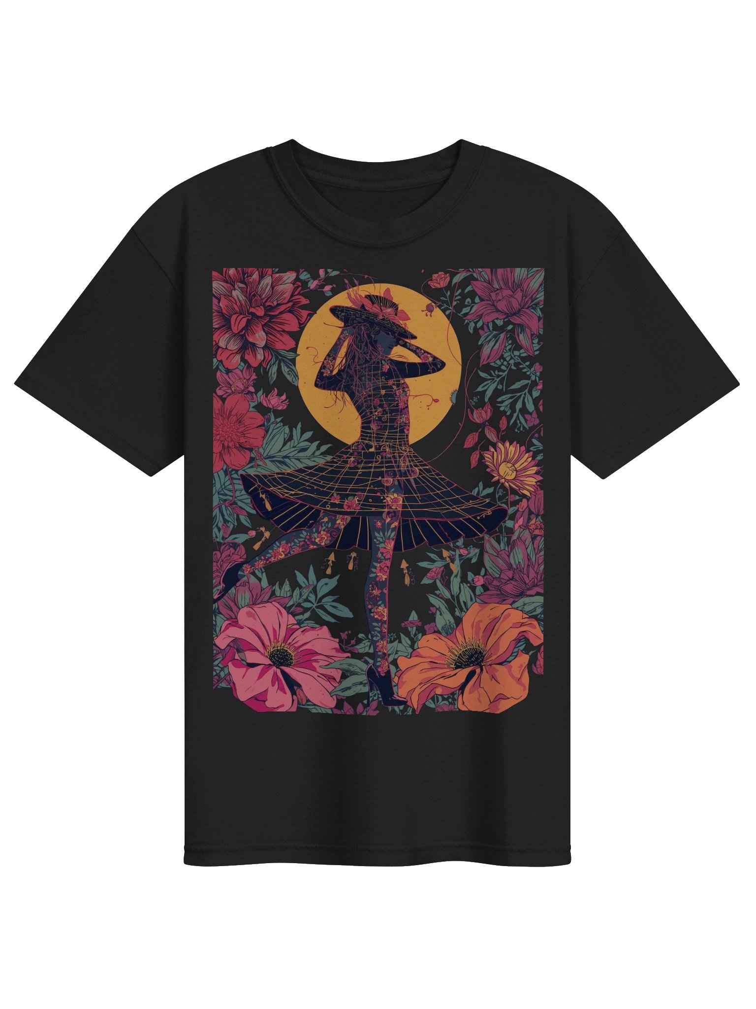 Silhouette Ballerina Sunflower Heavyweight Tee product image (1)
