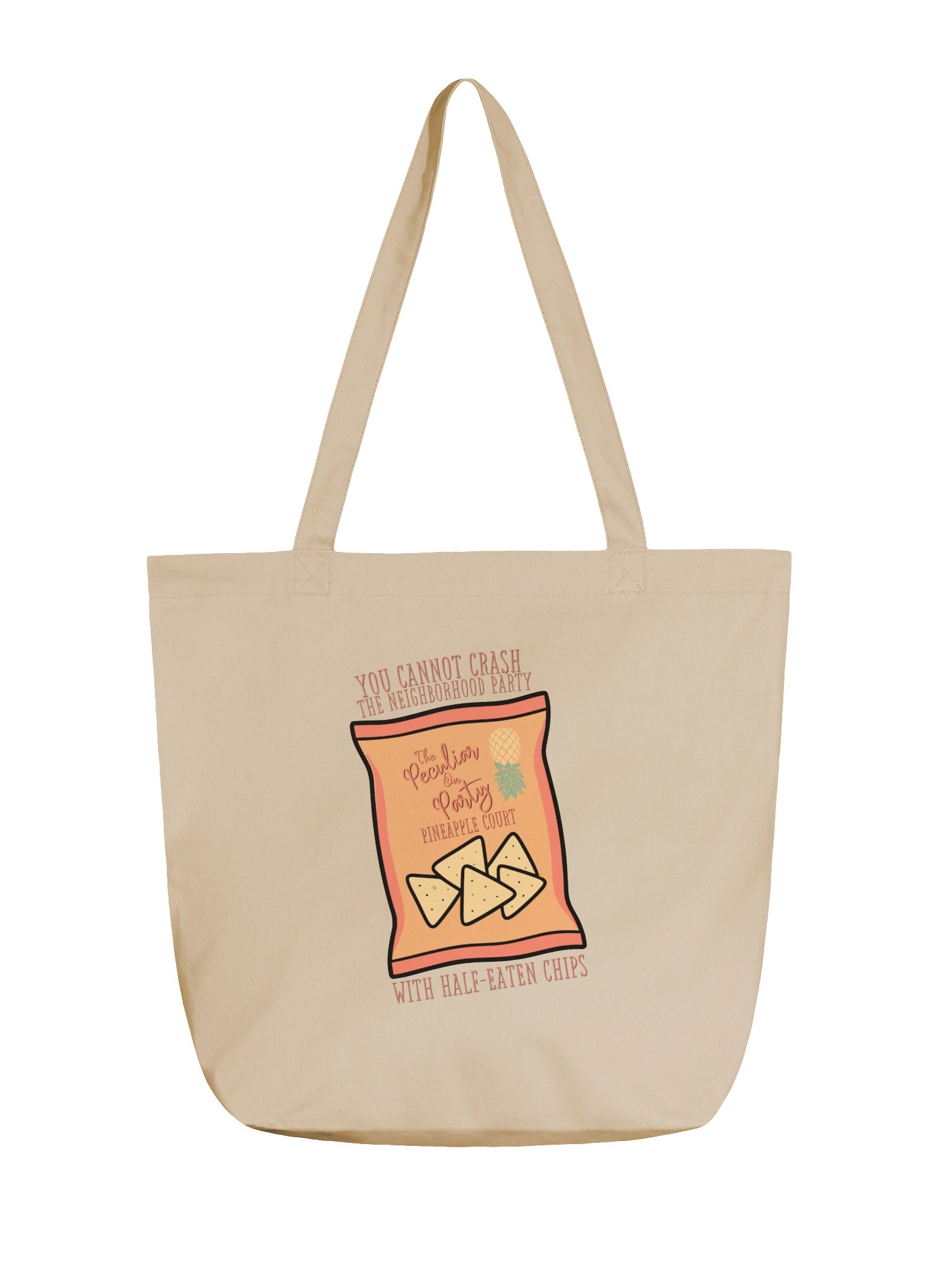 Pineapple Party Snacks | Double-Sided Eco Tote product image (1)