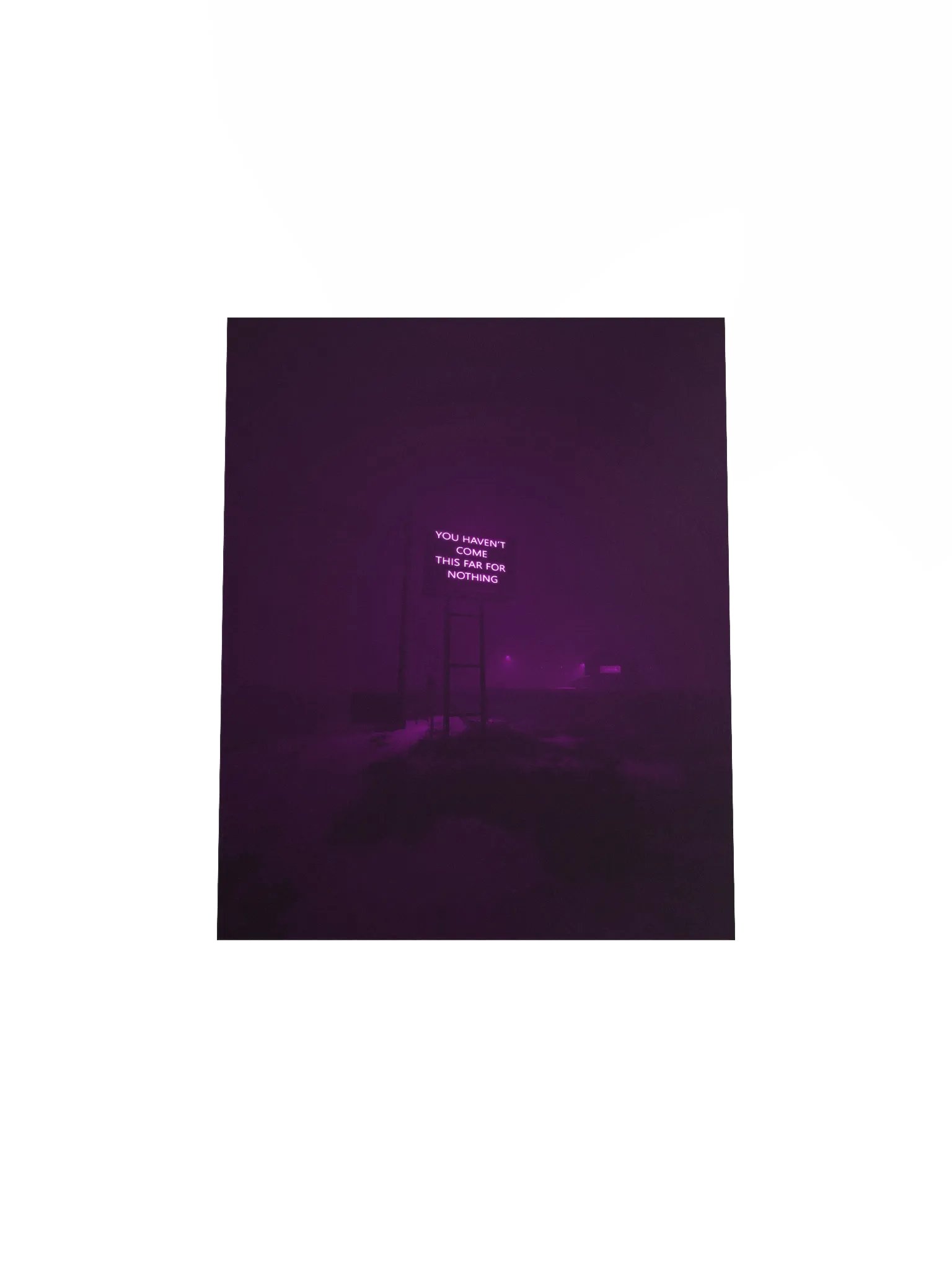 "You haven't come this far for nothing" Matte Poster product image (19)
