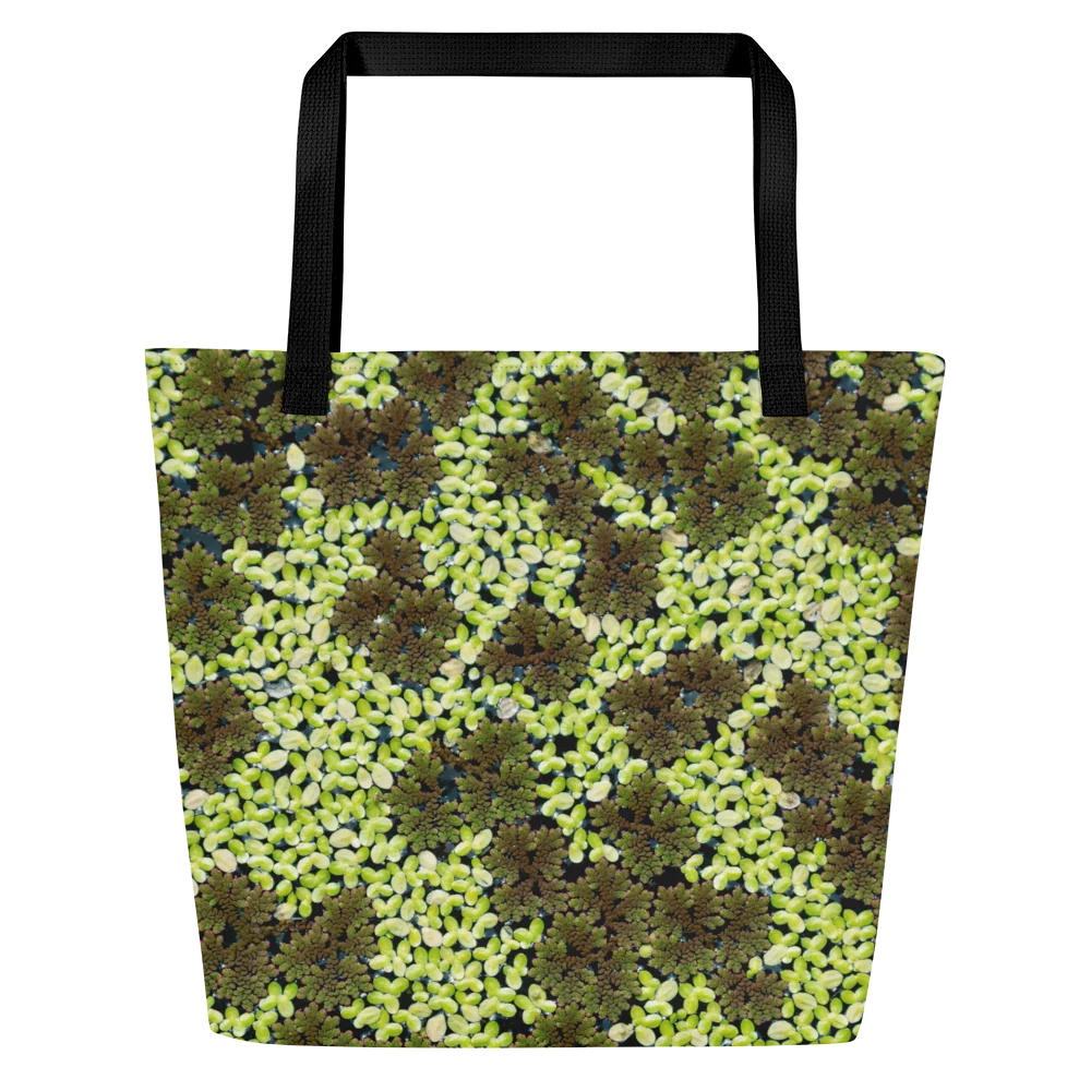 Verdant Life All-Over Print Large Tote Bag w/ Pocket product image (1)