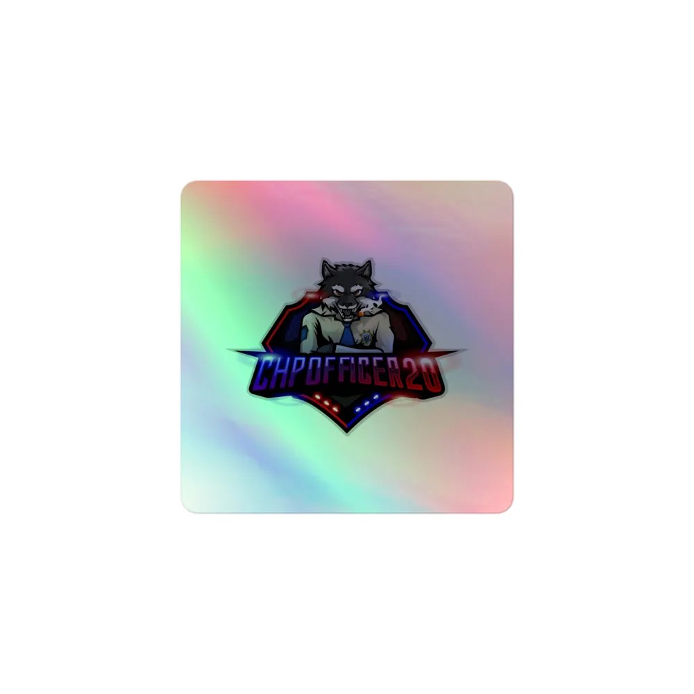 K-9 Unit Holographic Sticker Set product image (1)