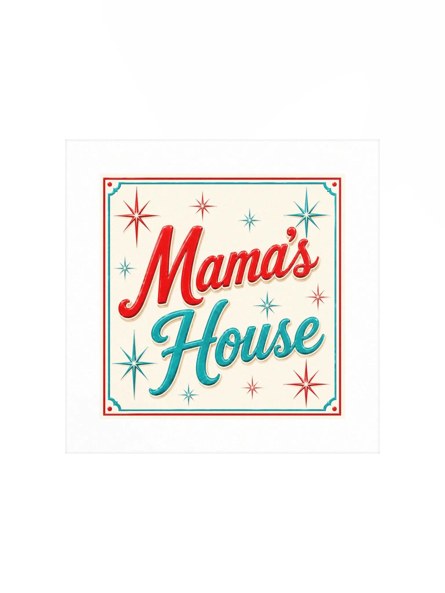 Mama's House Wall Print product image (5)